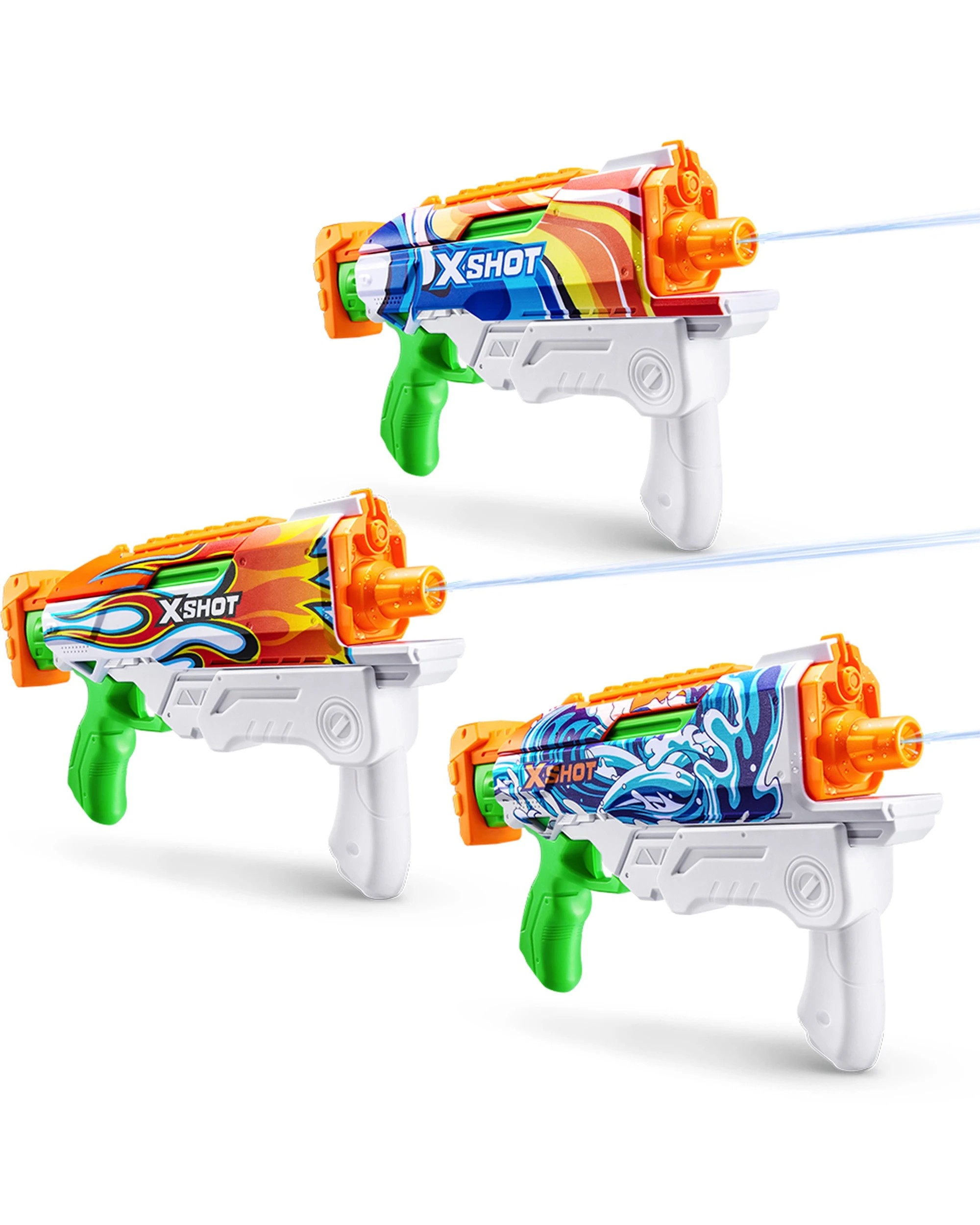 2 Zuru X-SHOT Fast Fill Skins Water Gun Hyperload Toy Kids - Multi, 2 of 2