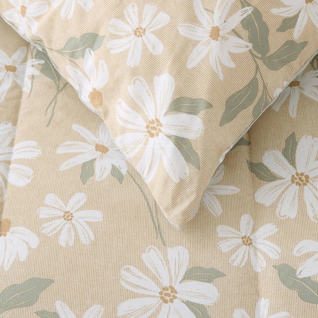 4 Talia Cotton Rich Cover Reversible Comforter Set - King Bed, 4 of 7