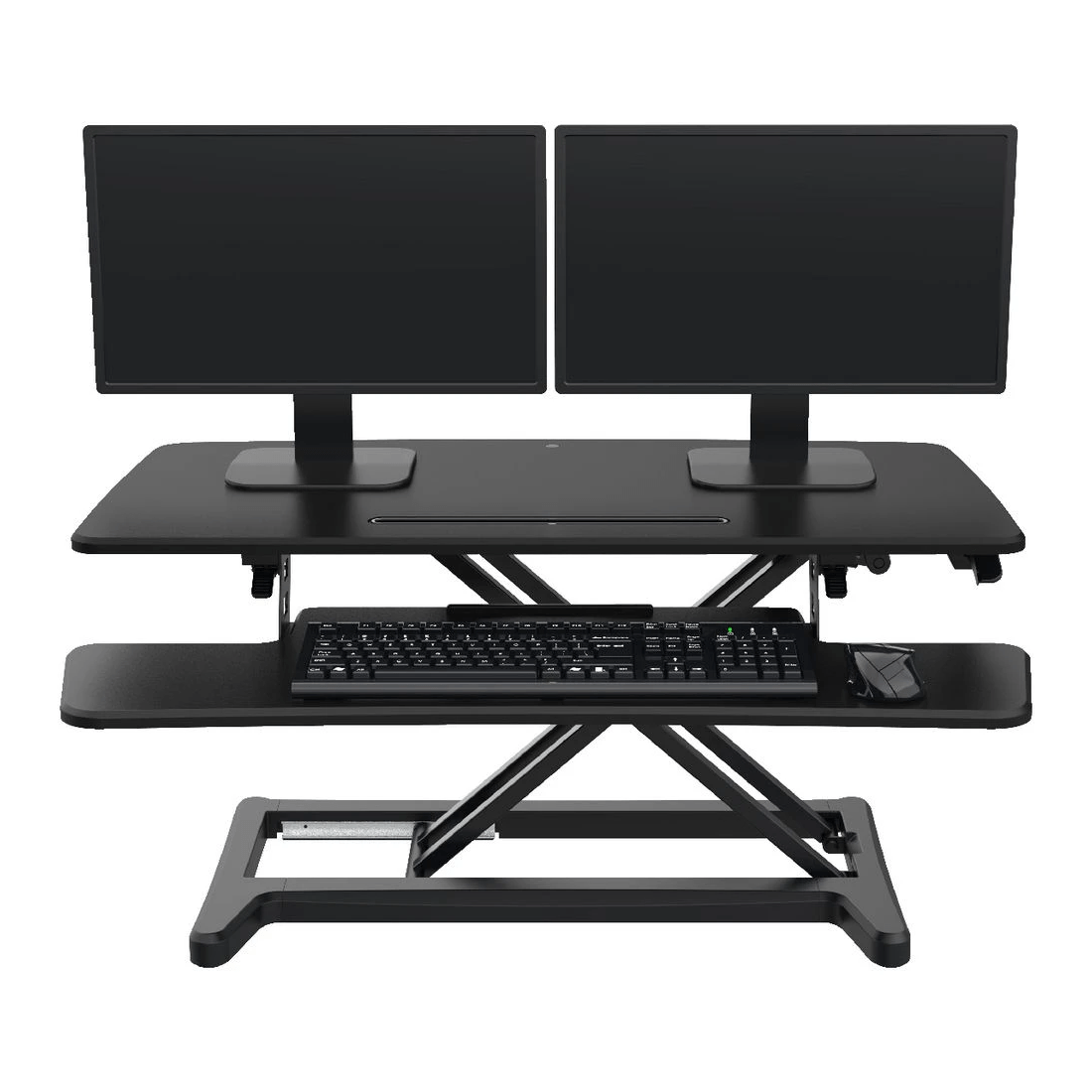 7 Matrix Sit Stand Desk Large Black, 7 of 10