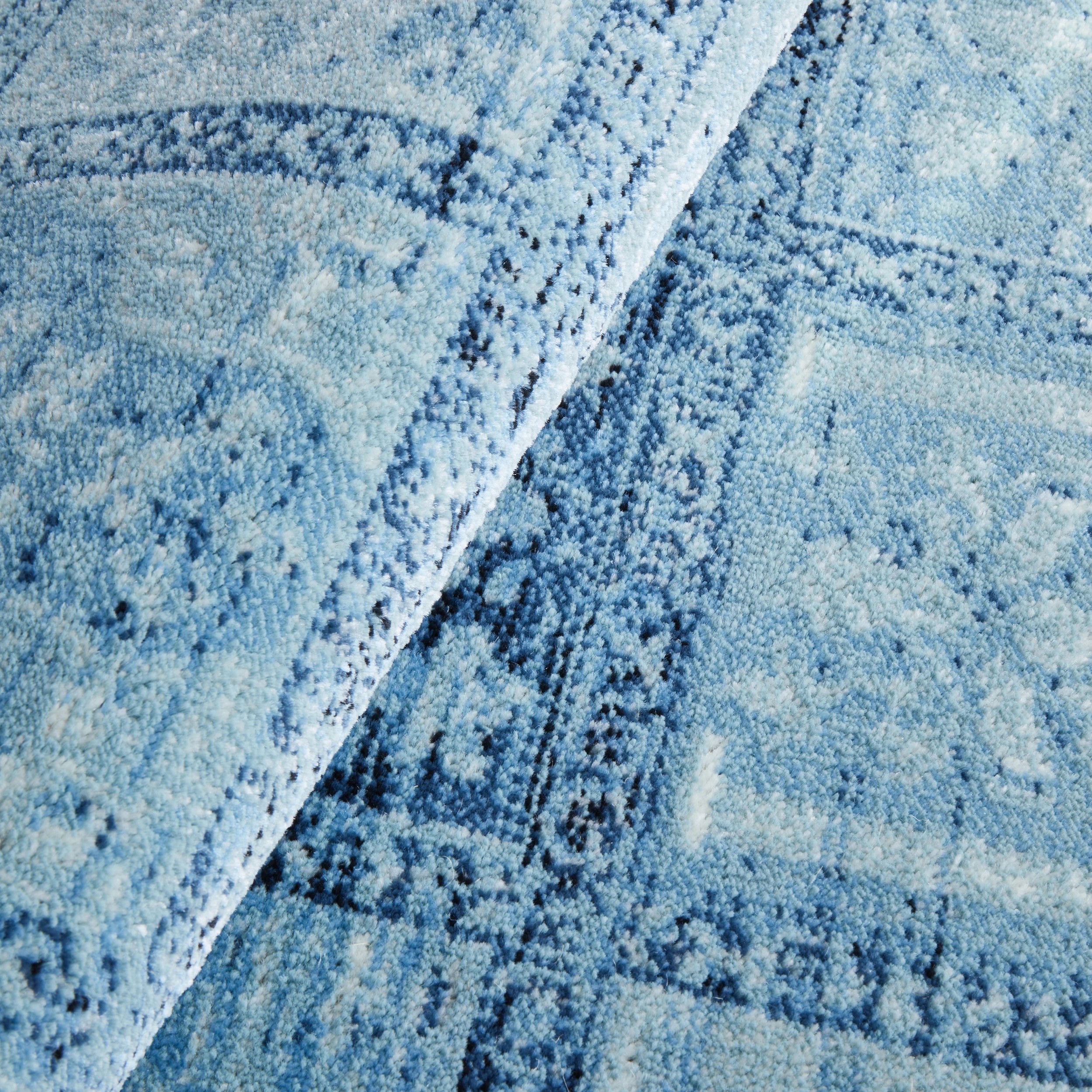 6 Common Ground Rugs Siren 6106 230x160cm - Medium Indoor Floor Rug - Blue, 6 of 6
