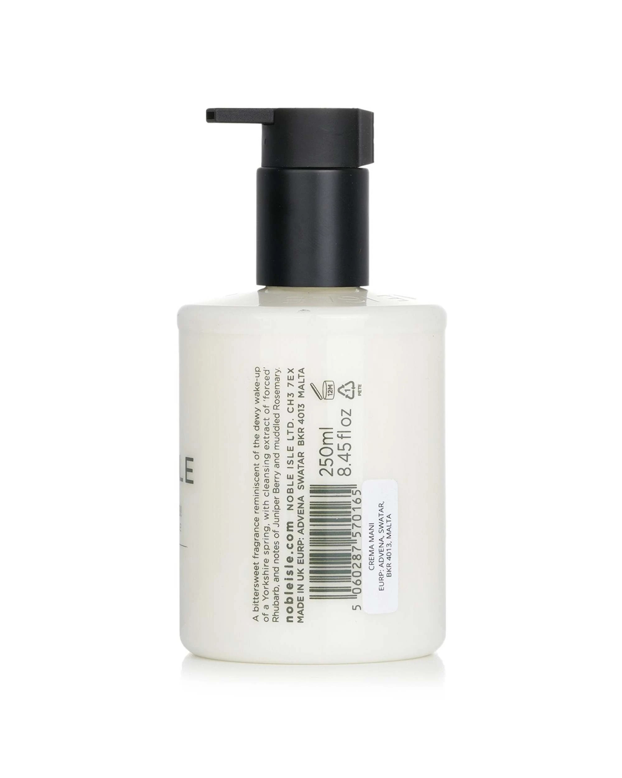3 Noble Isle Rhubarb Rhubarb Hand Lotion 250ml/8.45oz, 3 of 3