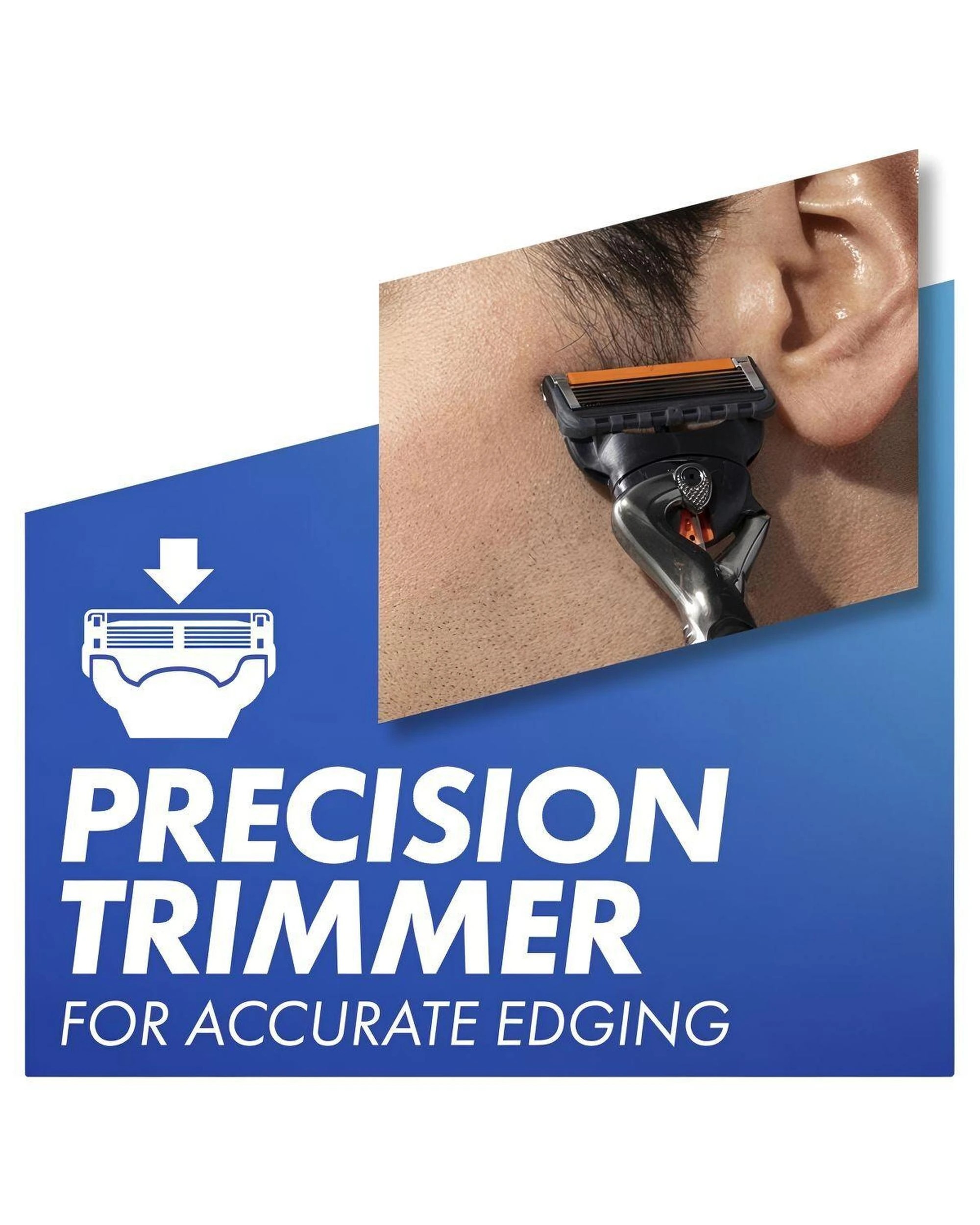 2 Gillette Fusion ProGlide5 Razor Handle + 2 Refill Blades, 2 of 6