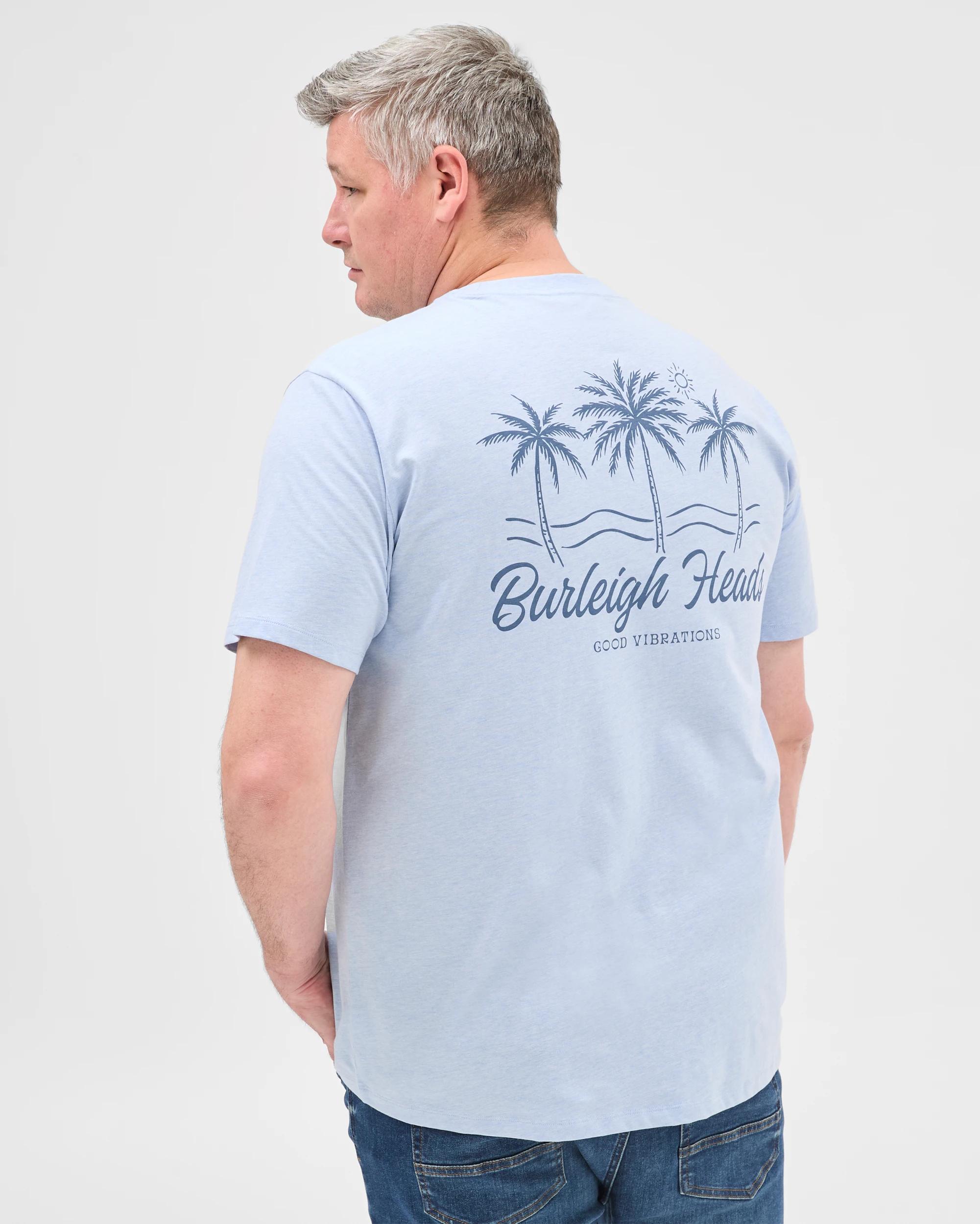 6 Target Plus Size Australian Cotton Print T-Shirt LIGHT BLUE BURLEIGH, 6 of 6