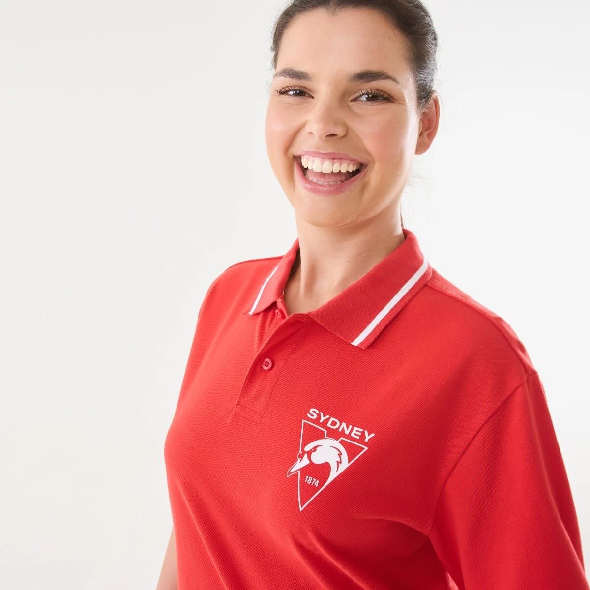 4 Official AFL Adult Polo Shirt Sydney, 4 of 6
