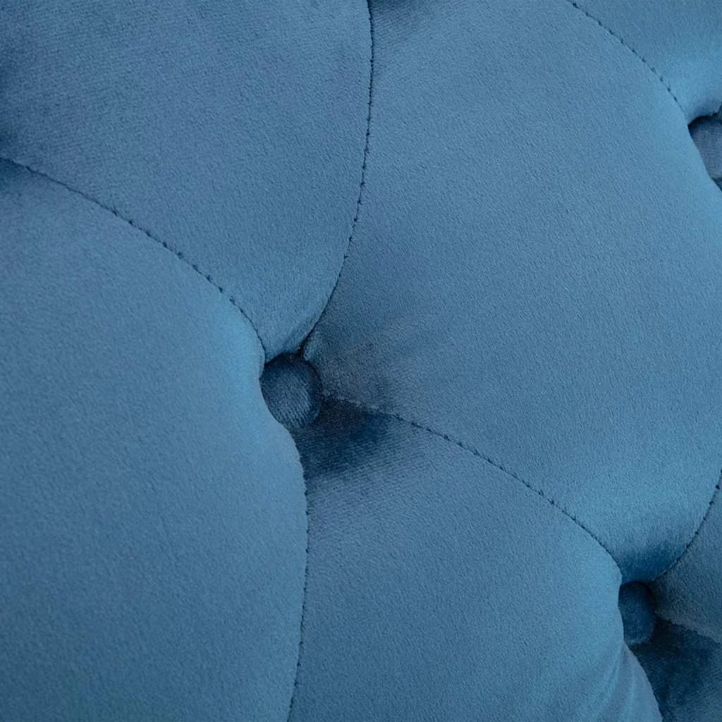 6 Vidaxl Chaise Lounge Lounge Chairs - Blue, 6 of 7