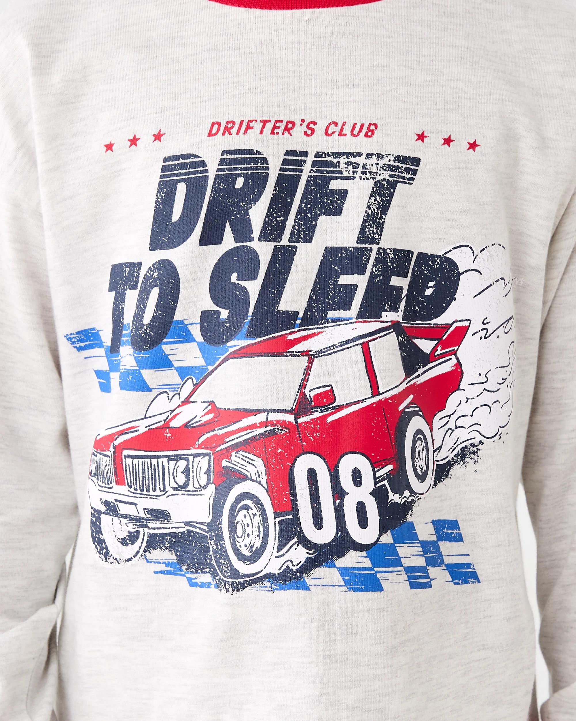 4 Jersey Pyjama Set Gry Car, 4 of 6