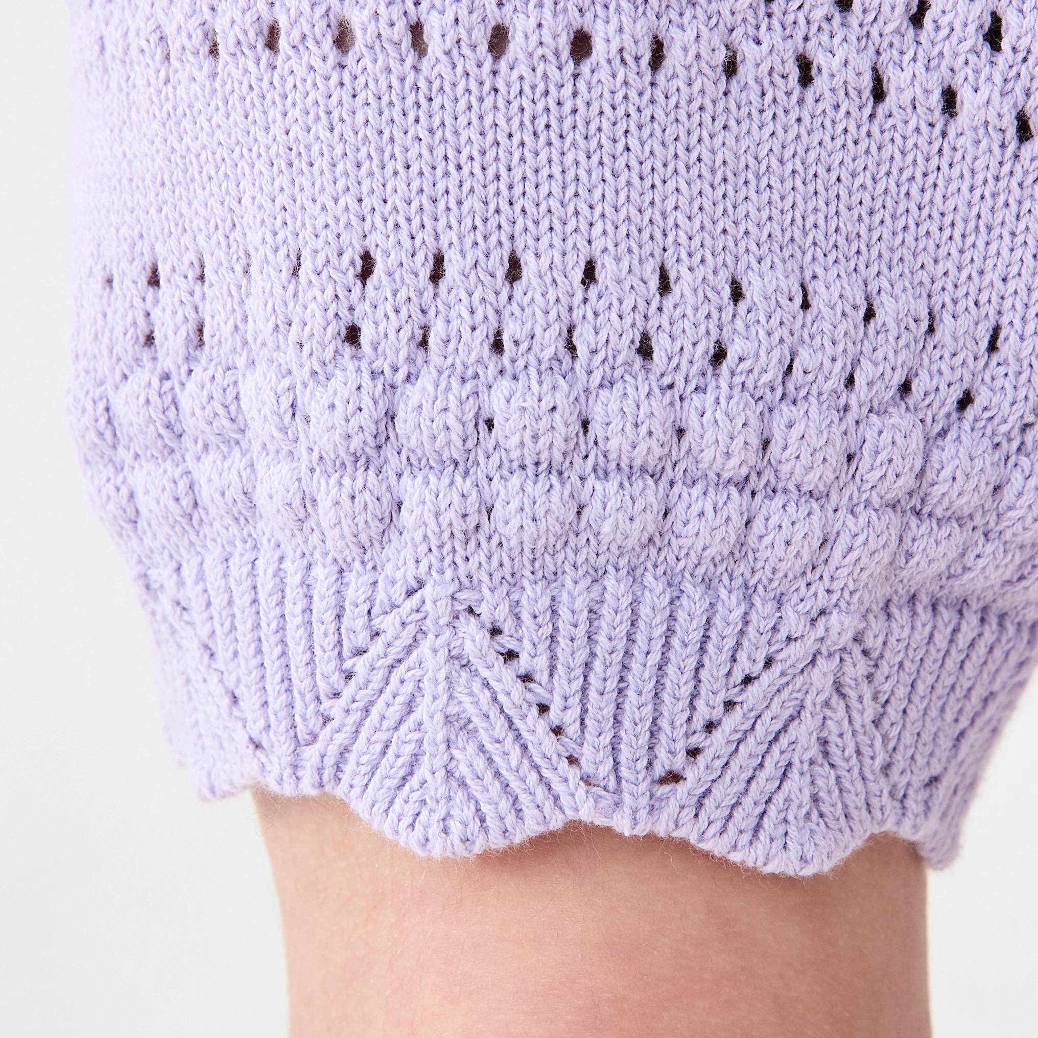 7 Knitted Set PASTEL LILAC, 7 of 9