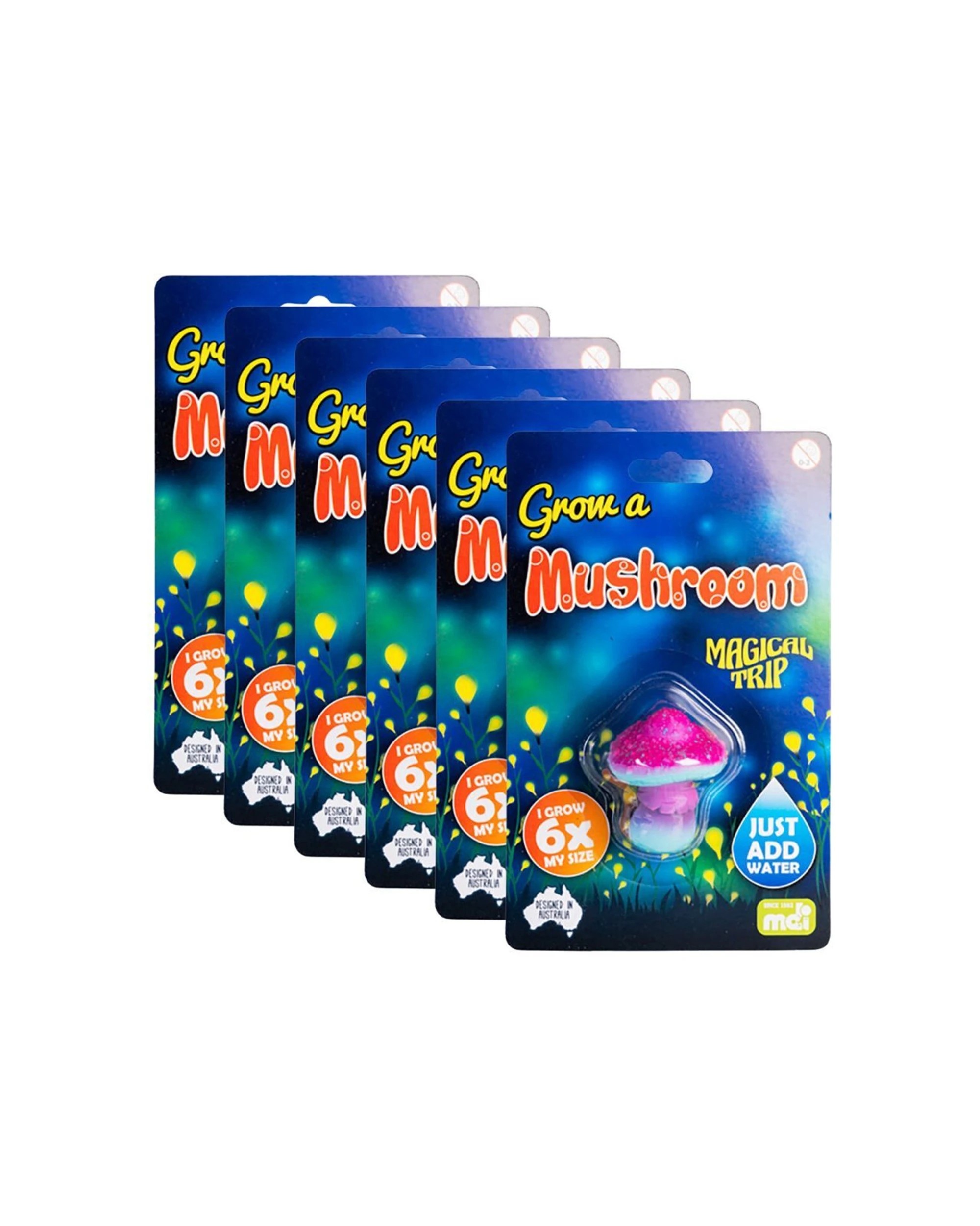 1 MDI 6PK Grow a Mushroom Kid's Activity Interactive Toy Set - Assorted, 1 of 4