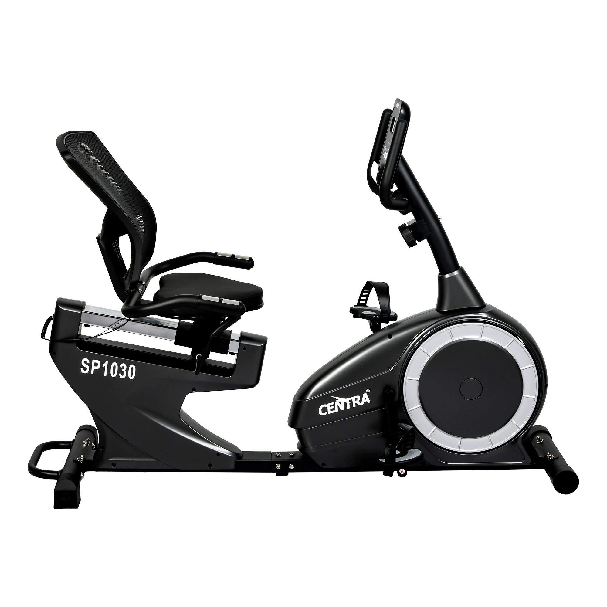2 Centra Recumbent Magnetic Exercise Bike Fitness Trainer Cycle Gym Equipment, 2 of 9