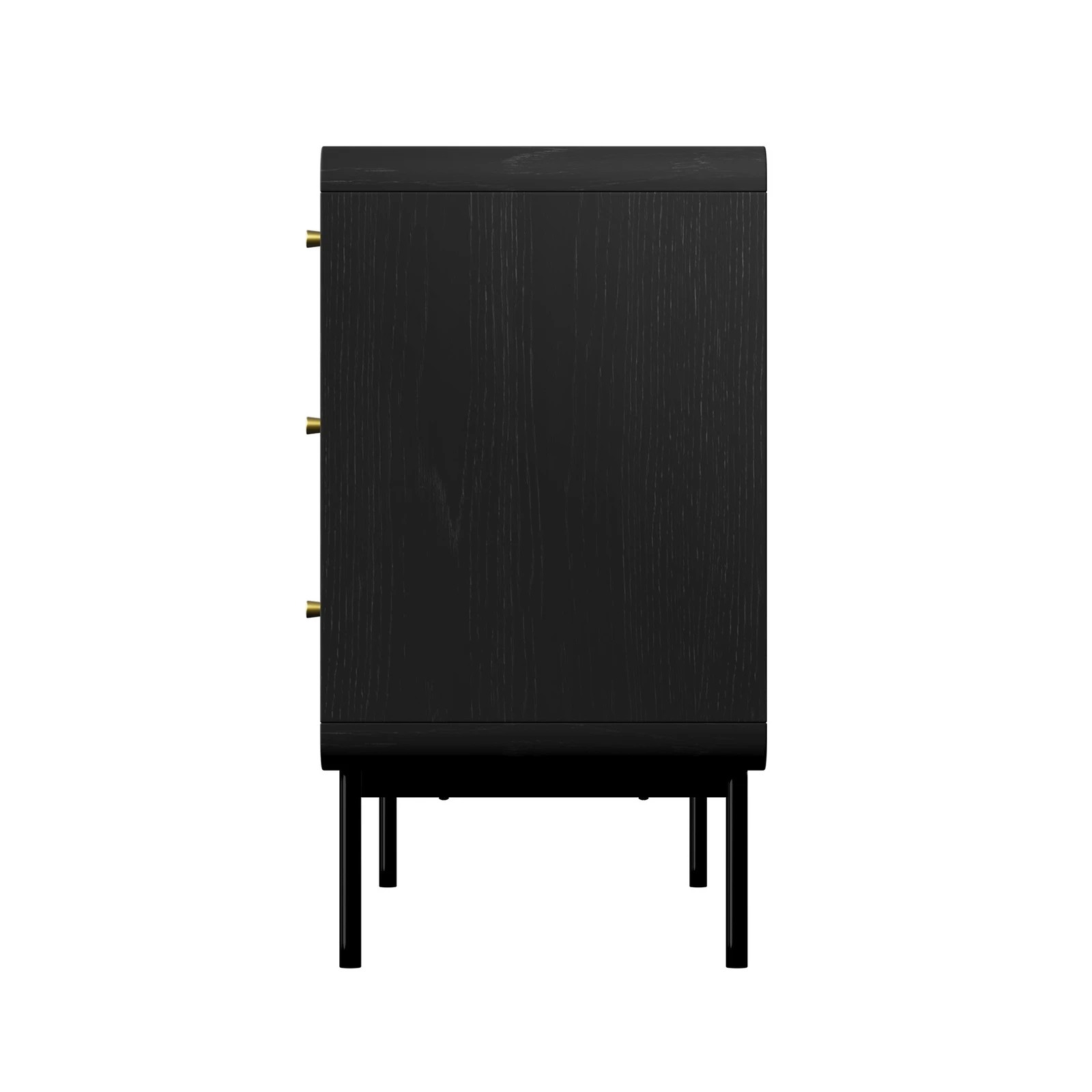 9 Oikiture 6 Chest of Drawers Tallboy Storage Cabinet Dresser - Black, 9 of 9