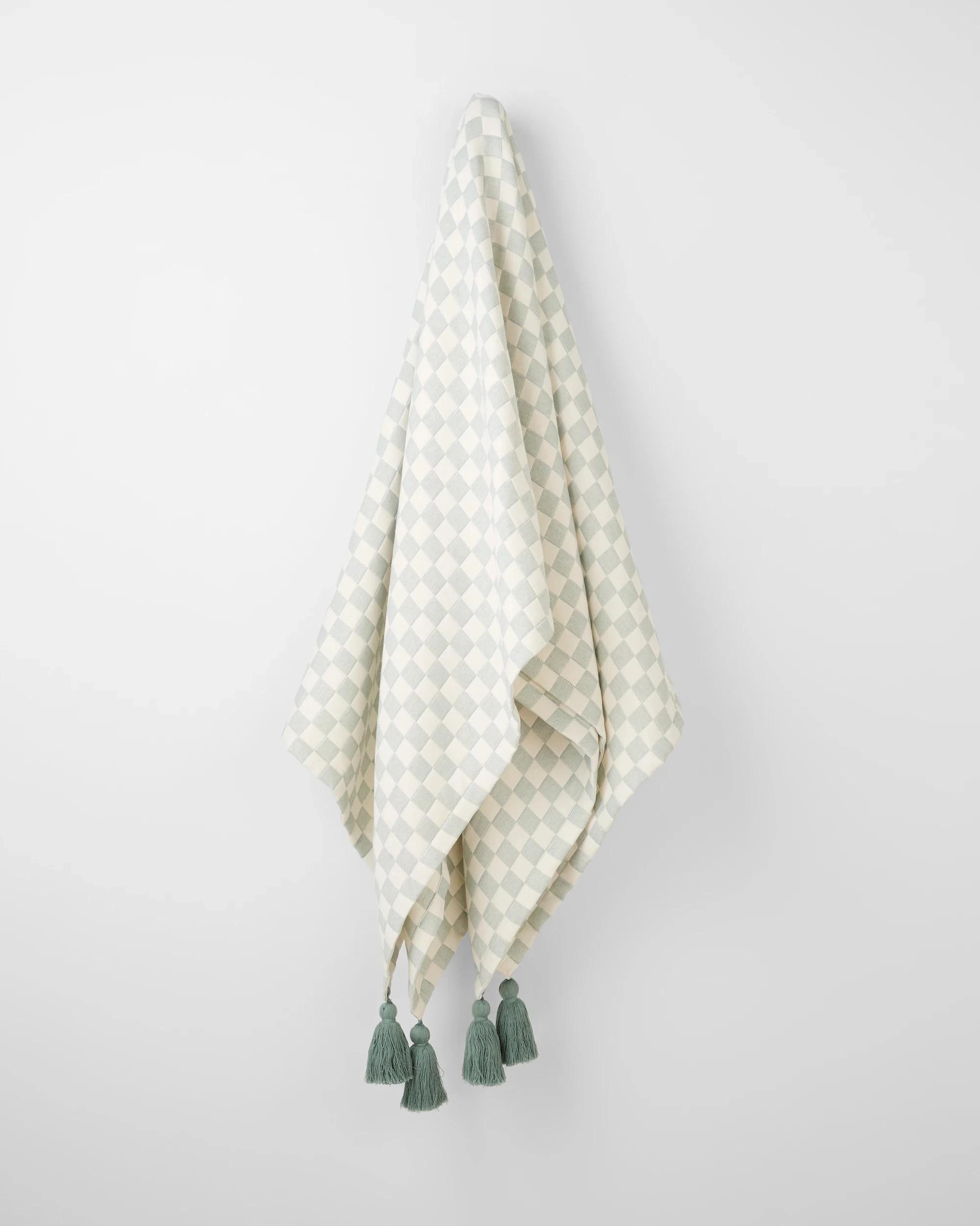 2 Target Austin Checkerboard Throw - Green, 2 of 3