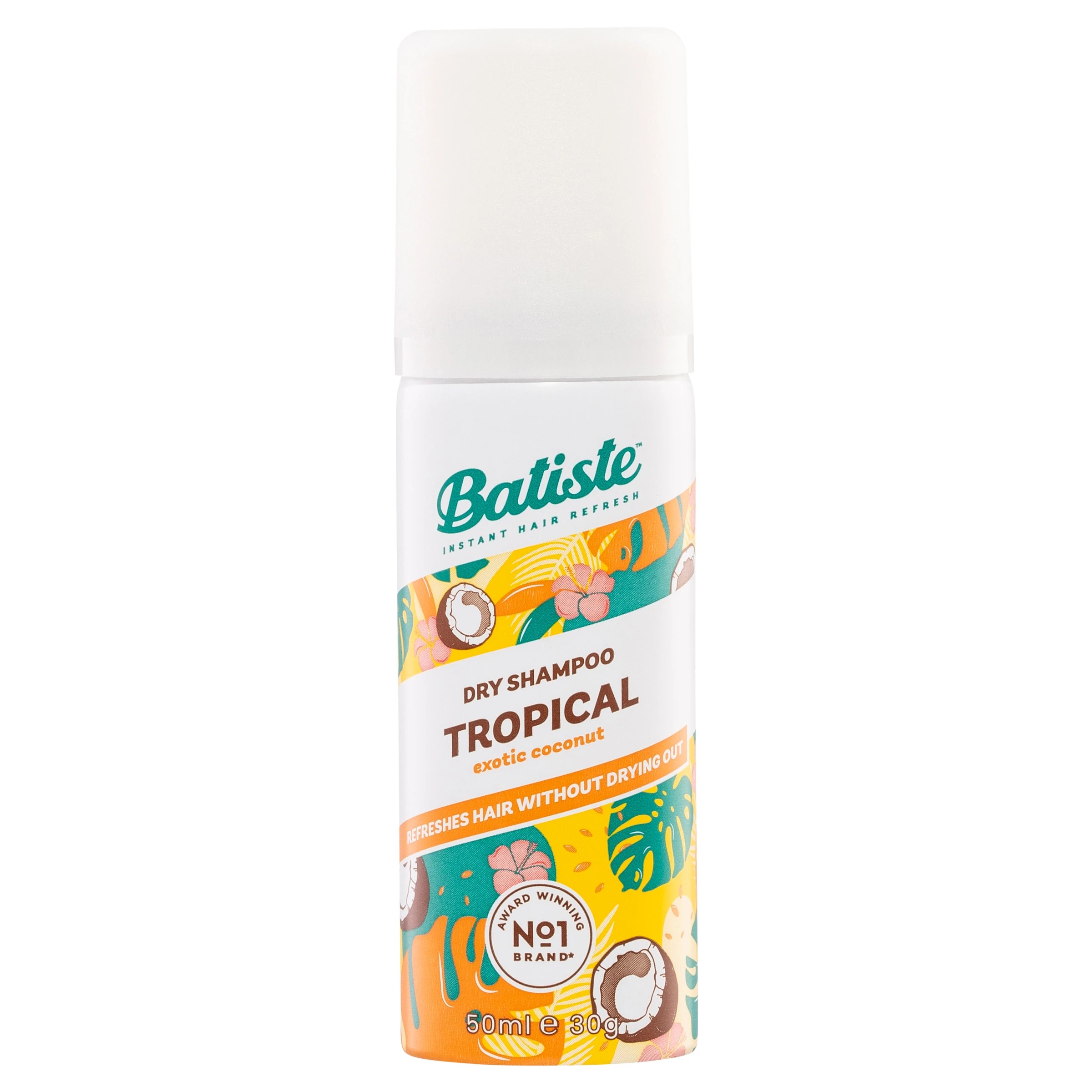 1 Batiste 50ml Tropical Dry Shampoo, 1 of 10