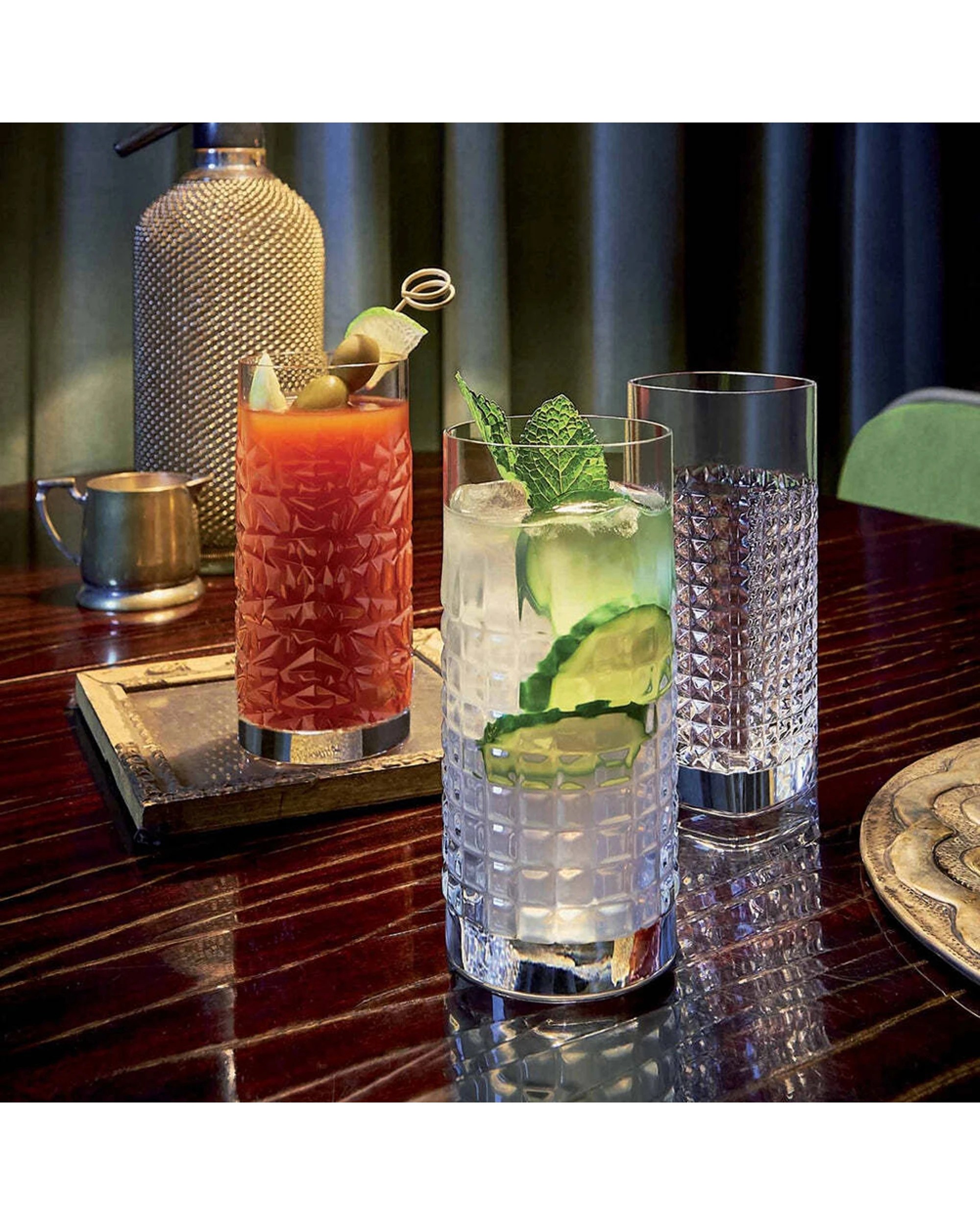 4 Luigi Bormioli 6pc Mixology Elixir Highball Drinking Glasses Set 480ml - Clear, 4 of 5
