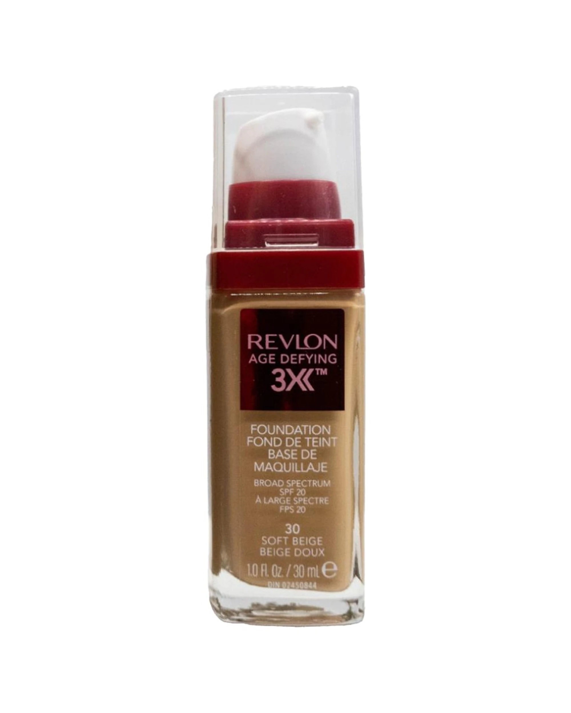 2 Revlon 2PK Age Defying SPF20 Foundation Lightweight Smooth Finish 30 - Multi, 2 of 4
