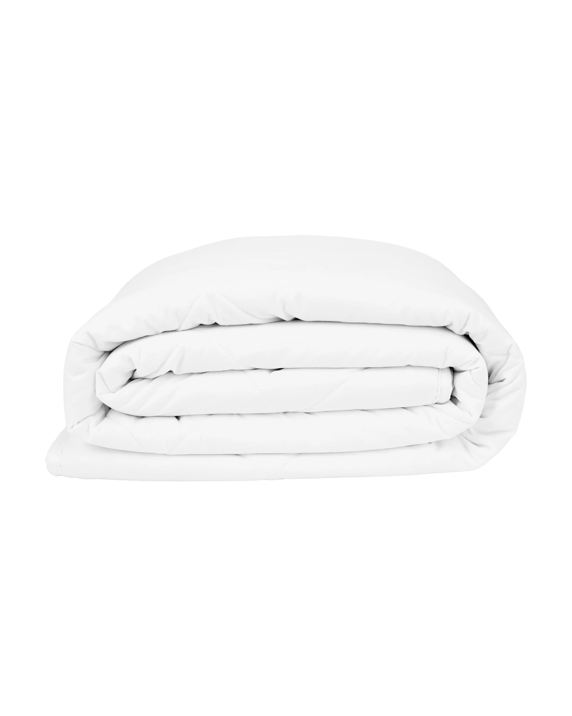 2 Low Warmth Summer Cotton Wool Quilt - Queen Bed, White, 2 of 4