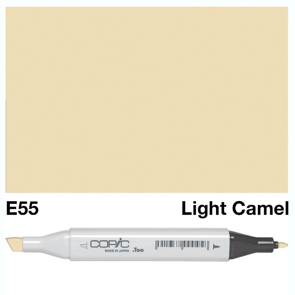 3 Copic Classic Original Dual Nib Marker E55 Light Caramel, 3 of 3