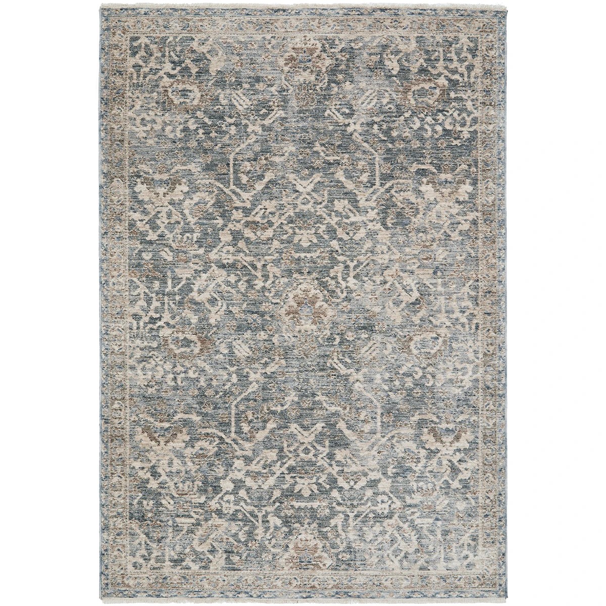 2 Common Ground Rugs Aegean Alvin 230x160cm - Medium Power Loomed Floor Rug - Blue, 2 of 9