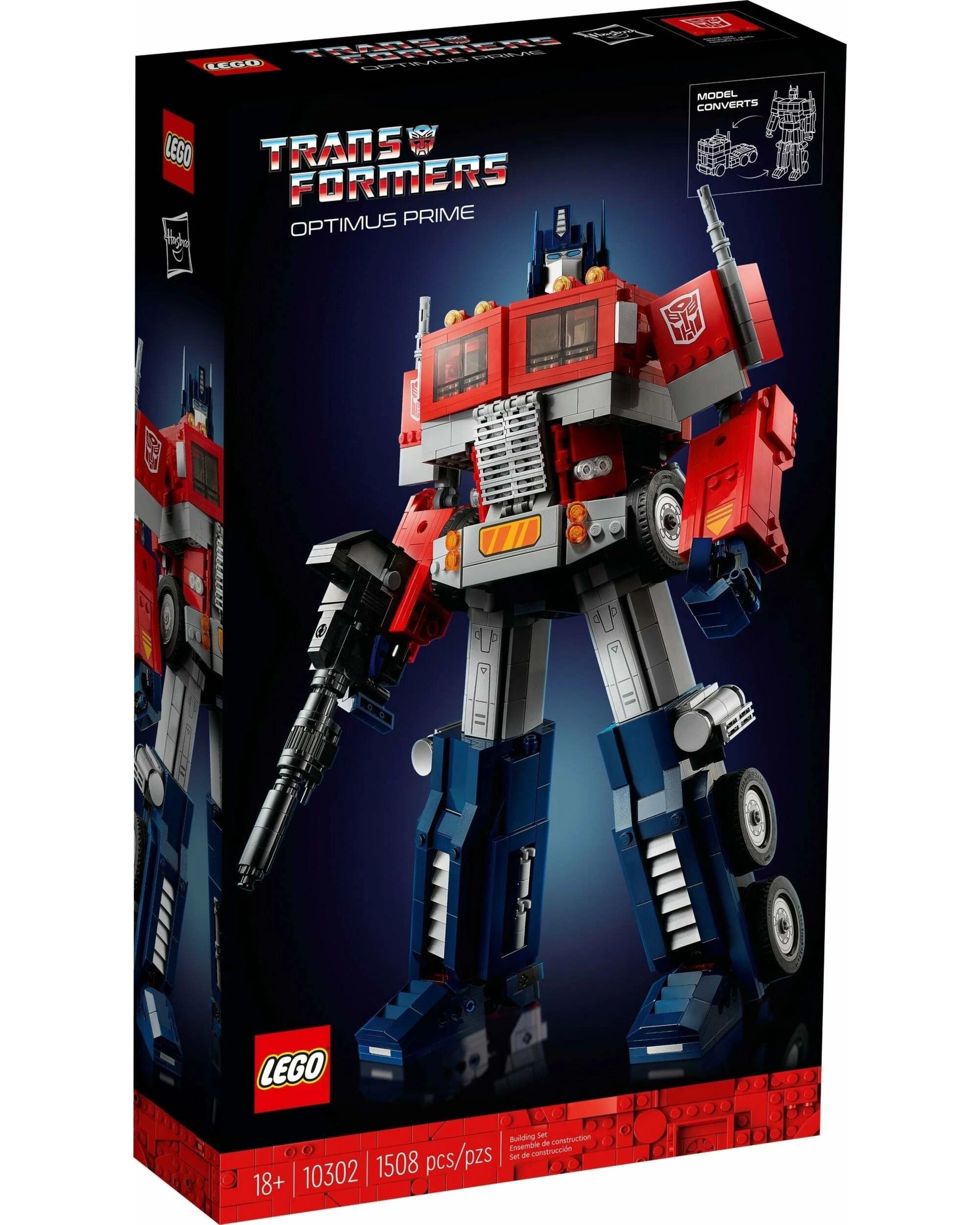 1 LEGO Icons: Optimus Prime (10302) TRANSFORMERS, 1 of 5