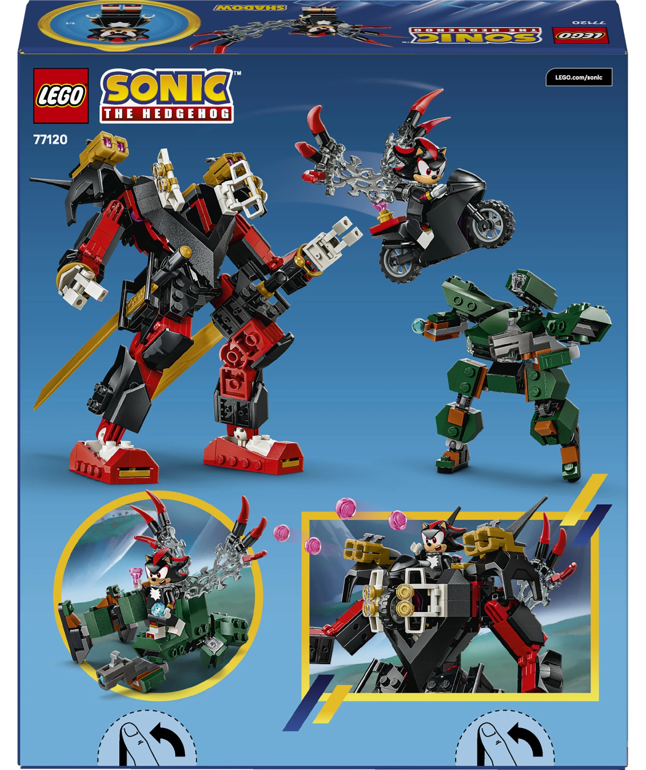 10 LEGO Sonic Shadow's Mech vs. G.U.N. Trooper 77120, 10 of 10