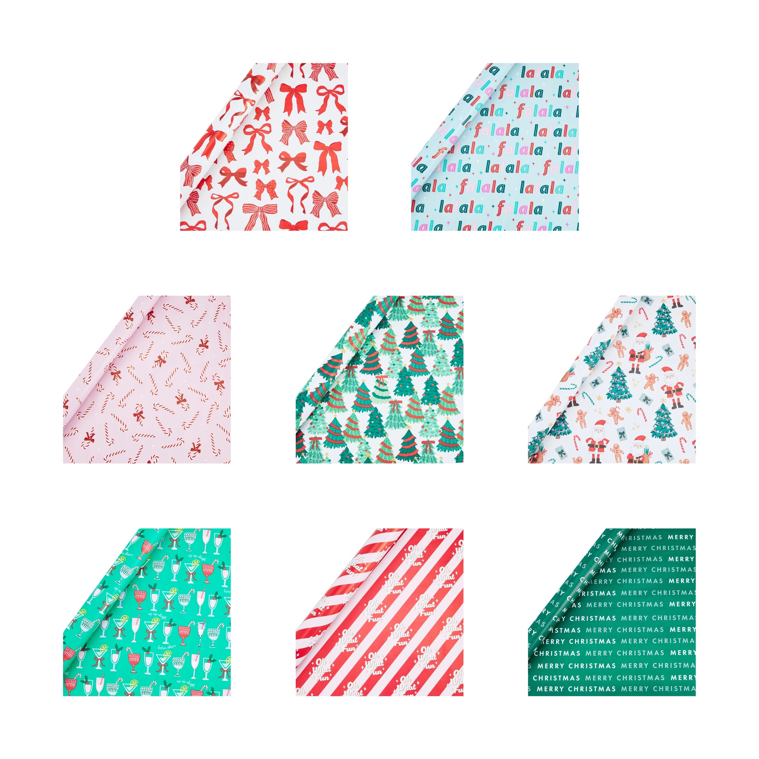 1 7m 70cm Christmas Gift Wrap - Assorted, 1 of 4