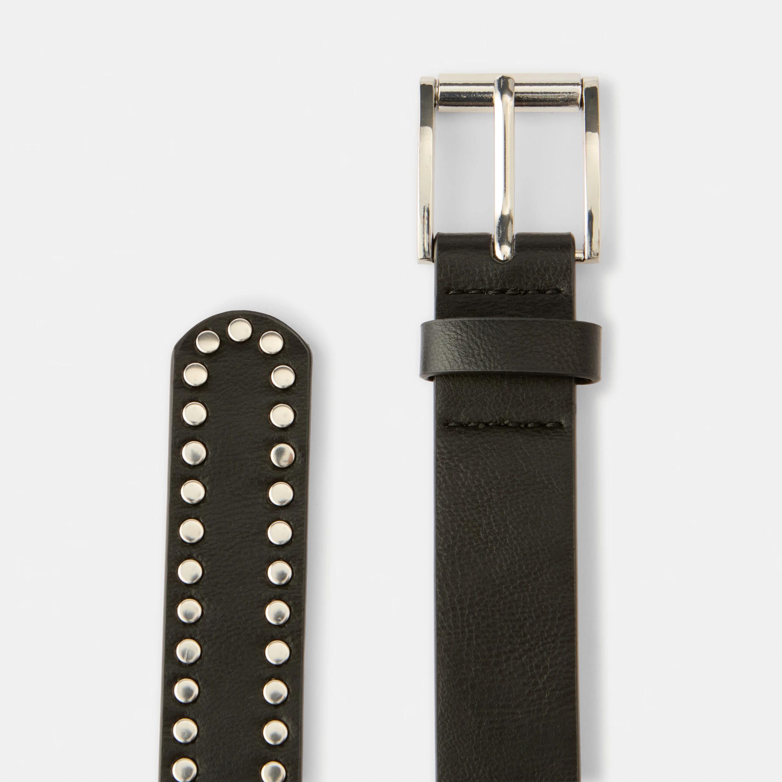 2 Mini Stud Belt Black, 2 of 4
