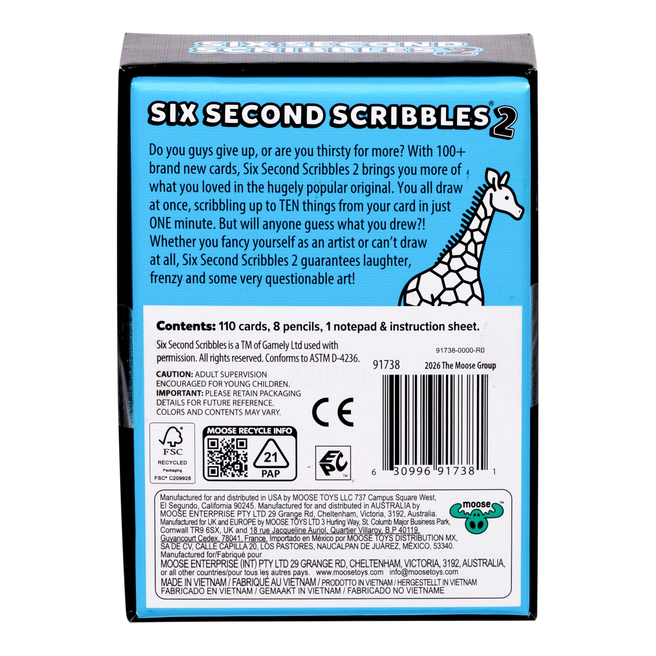 3 Six Second Scribbles - The Fastest Drawing Game in the World (Probably), 3 of 3