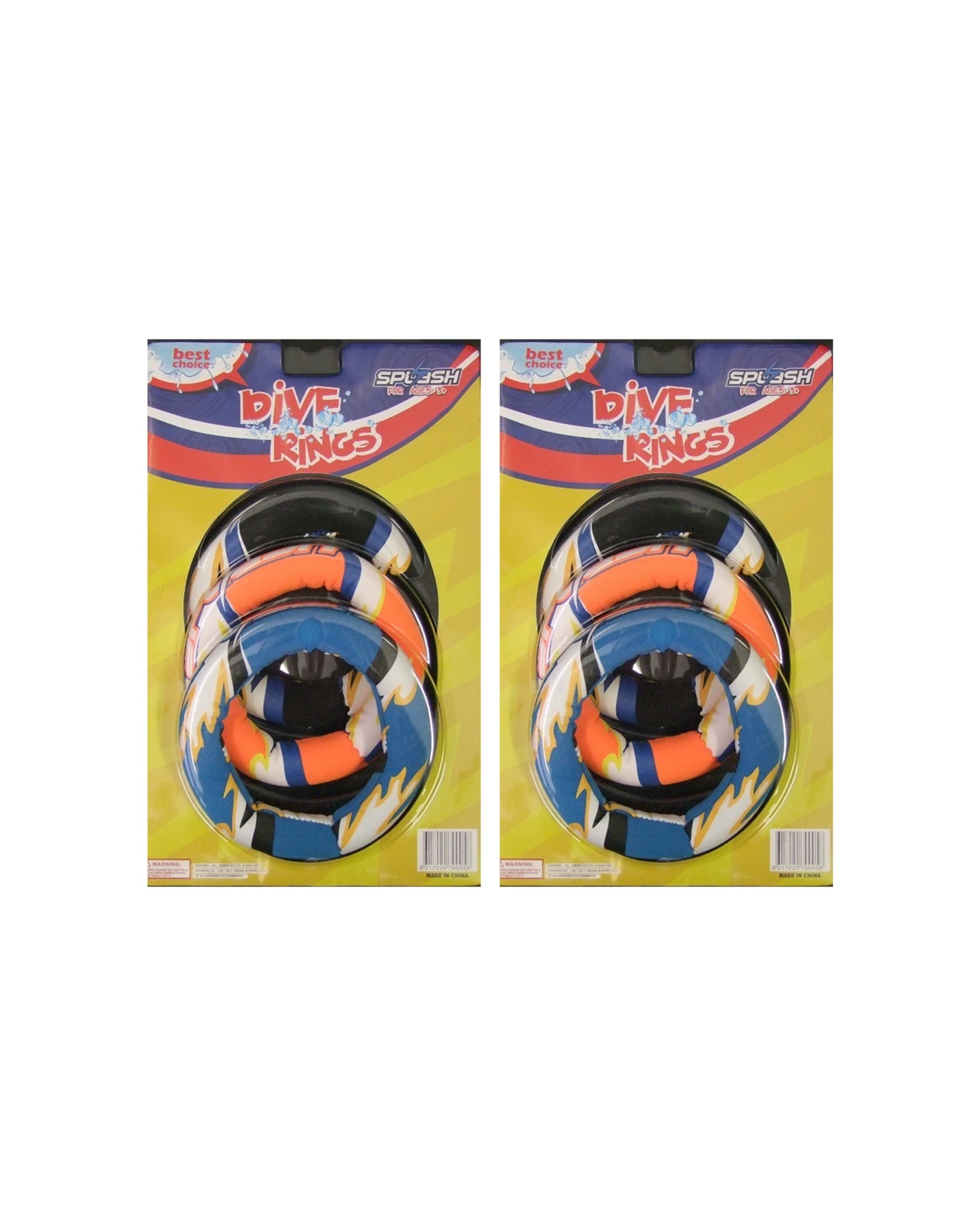 1 Regent 2PK Aqua Ride Dive Rings Underwater Game Pool Toys - Multi, 1 of 2