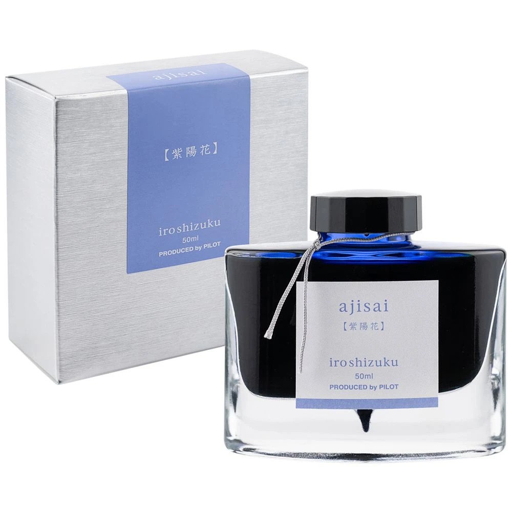 1 PILOT Iroshizuku Fountain Pen Ink 50mL Hydrangea, 1 of 3