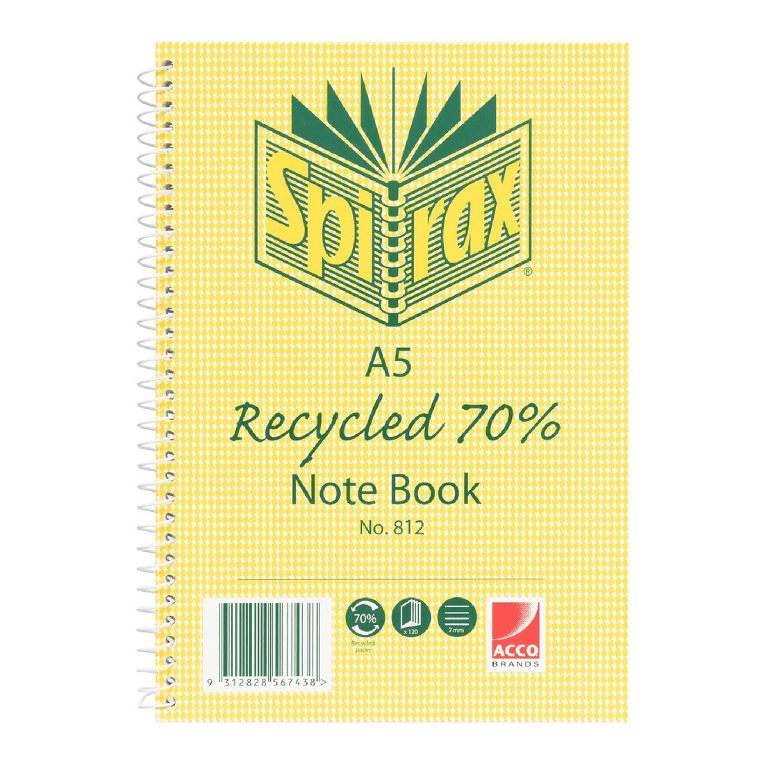 1 Spirax No.812 A5 Notebook, 1 of 2