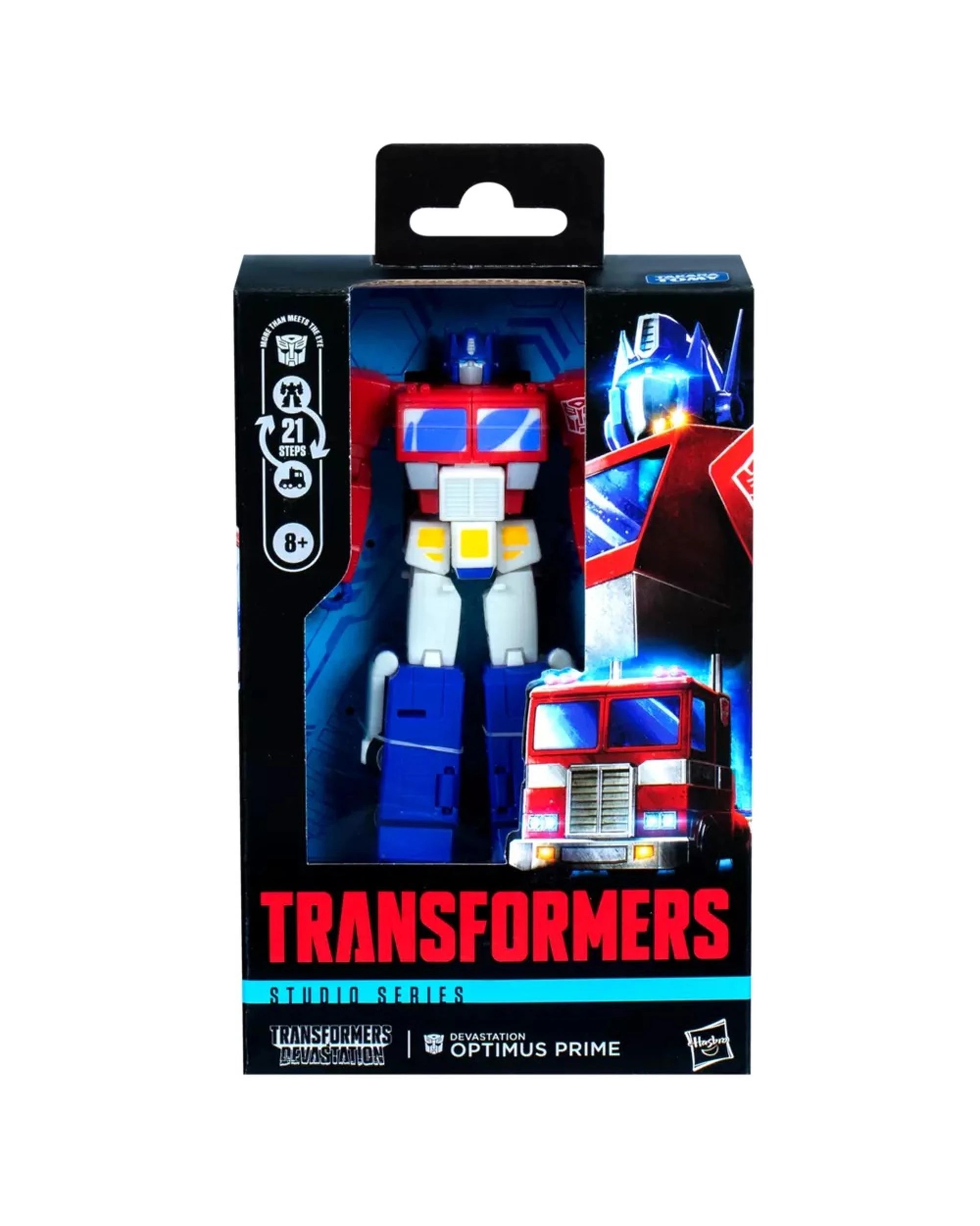1 Transformers Studio Series Deluxe Class Transformers: Devastation Optimus Prime Action Figure, 1 of 3