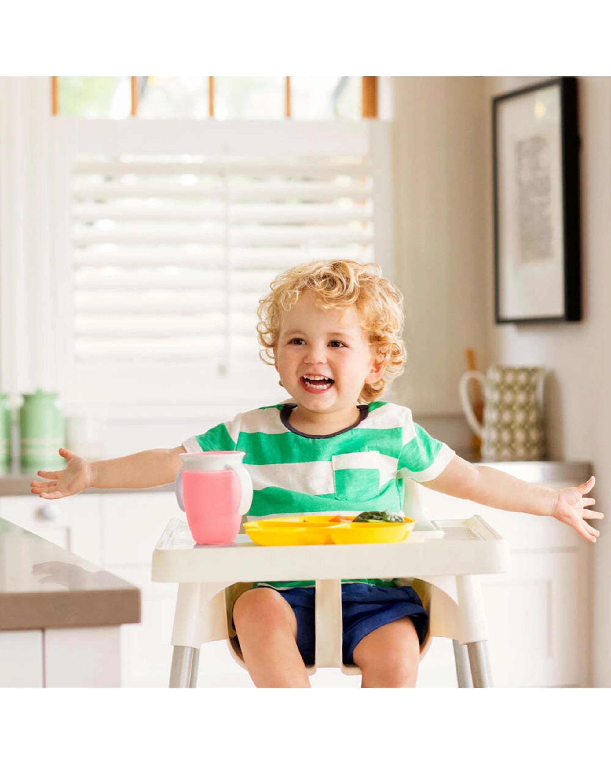 2 Munchkin Miracle 360 Trainer Cup Anti Spill 200ml Baby Toddler 6 Months - Pink, 2 of 4