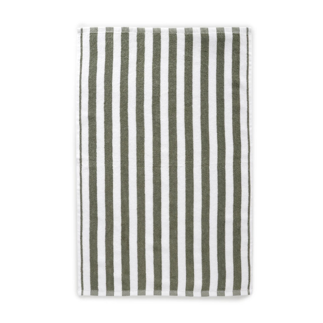 3 4 Pack Green Linear Terry Tea Towels, 3 of 7