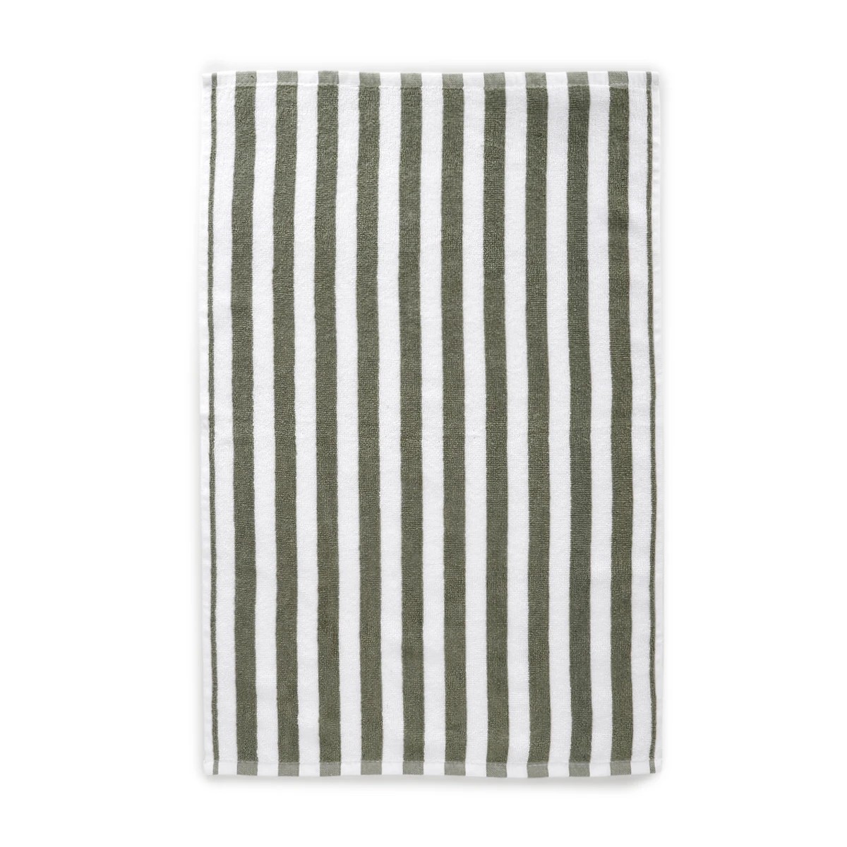 3 4 Pack Green Linear Terry Tea Towels, 3 of 7