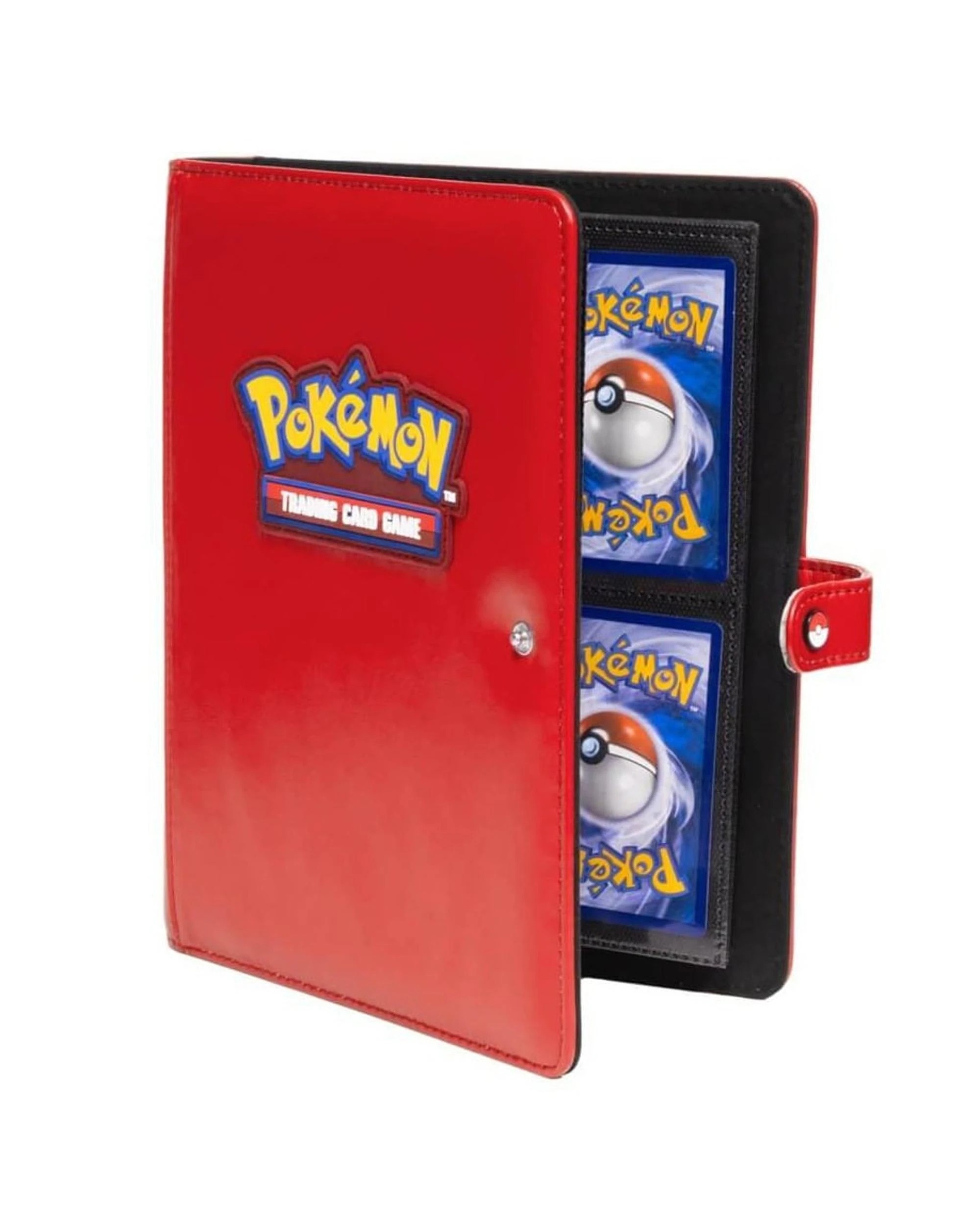 2 Ultra Pro Pokemon 4 Pocket Premium Snap Binder - Red, 2 of 9