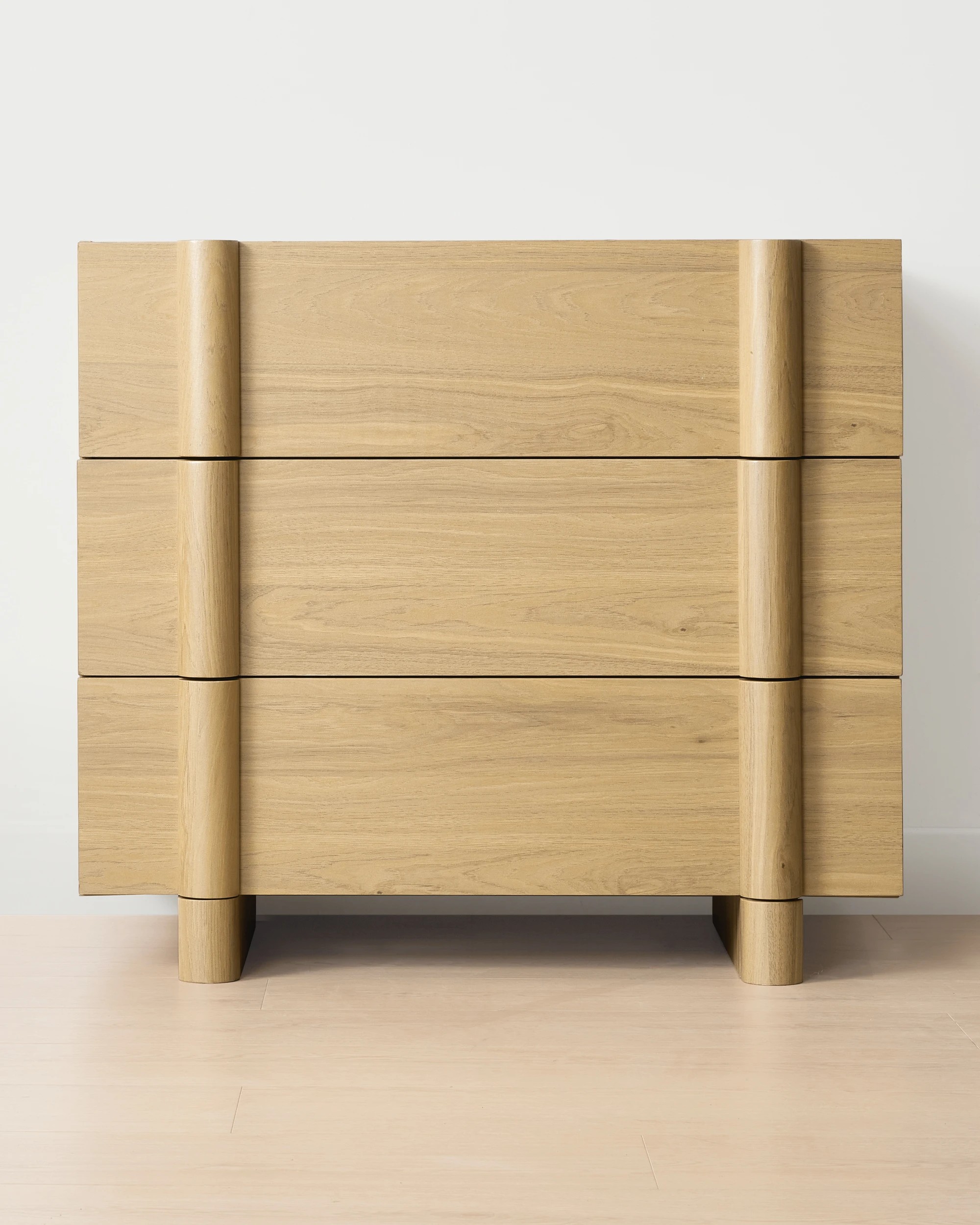 2 Piper 3 Drawer Chest - Oak, 2 of 6