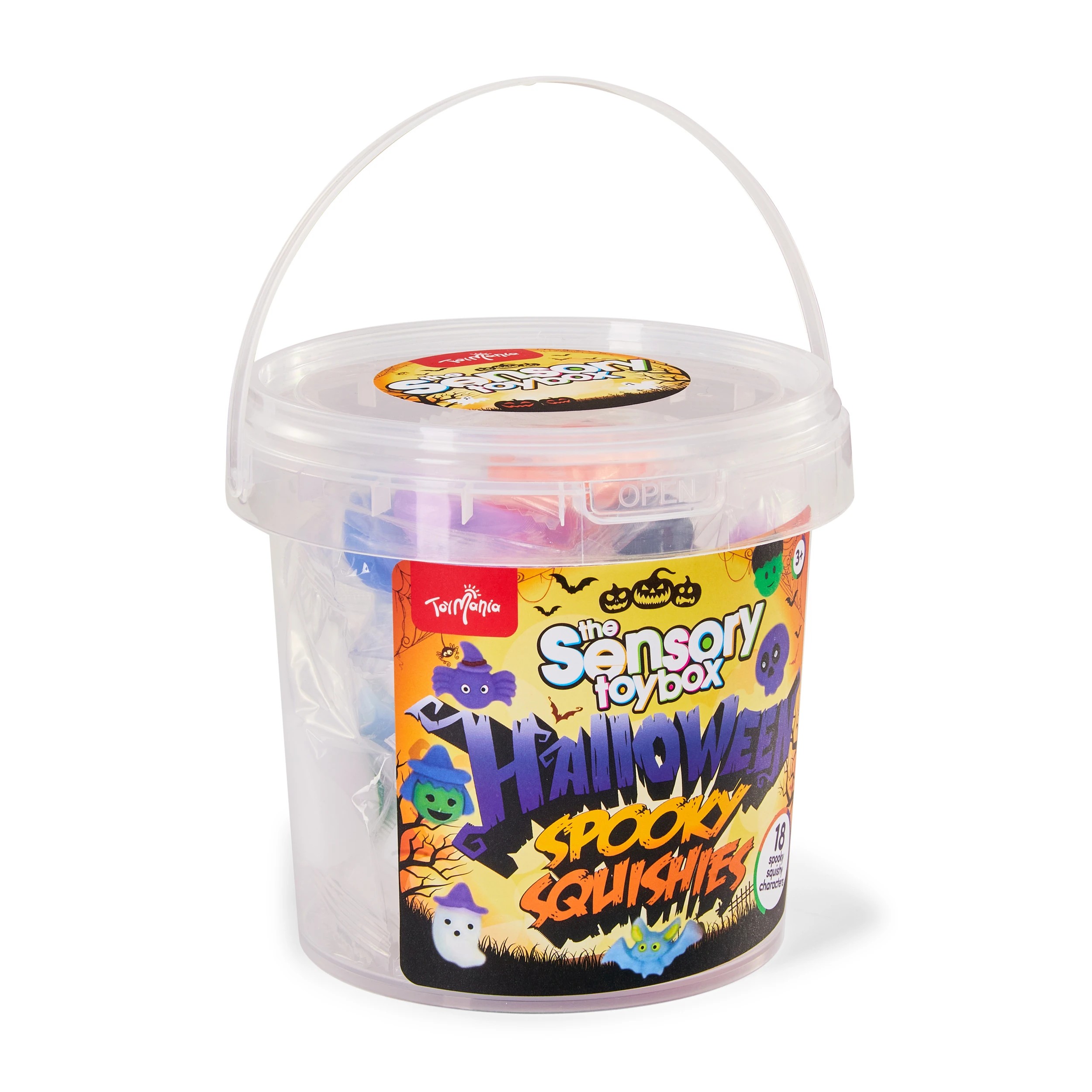 2 18 Piece ToyMania The Sensory Toy Box Halloween Spooky Squishies, 2 of 6