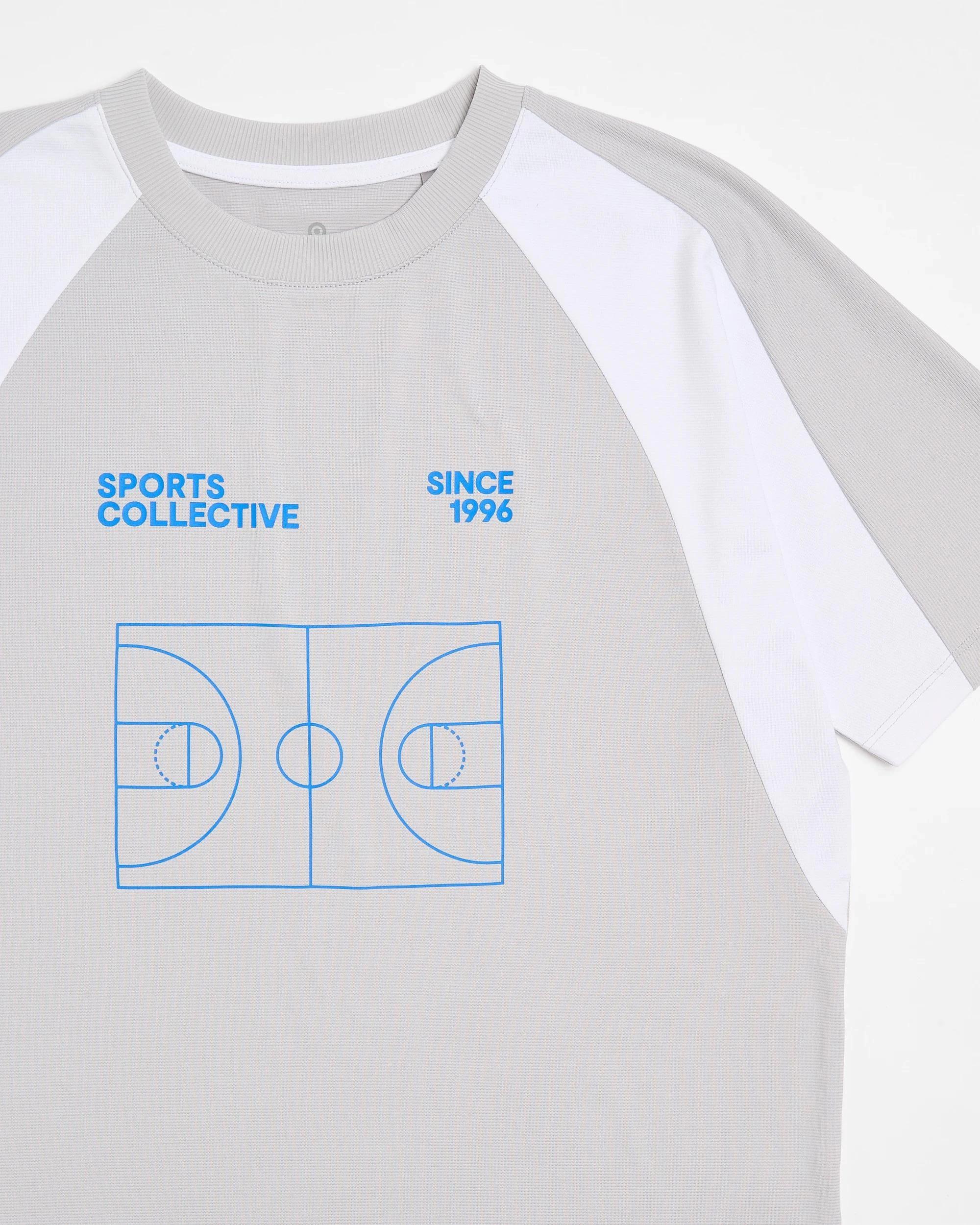 5 Target Basketball Court Sport T-shirt GREY, 5 of 5