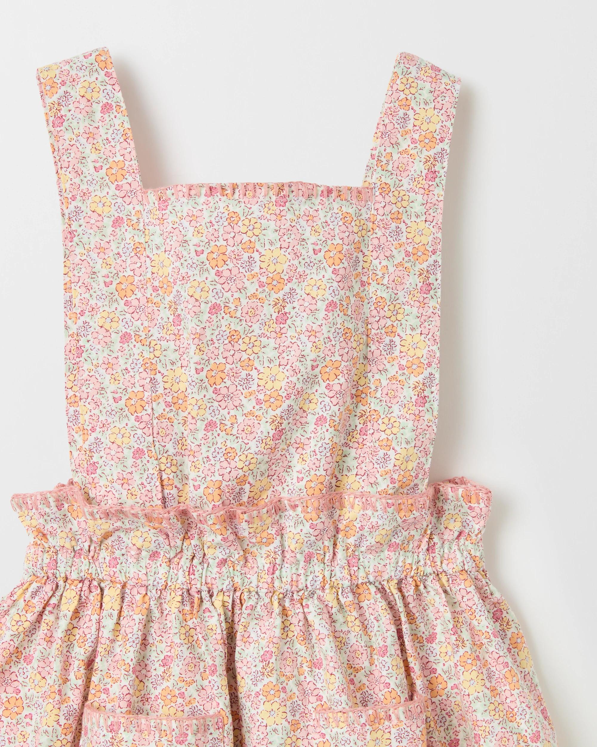 7 Target Kids Australian Cotton Woven Apron Dress DITSY MULTI, 7 of 7