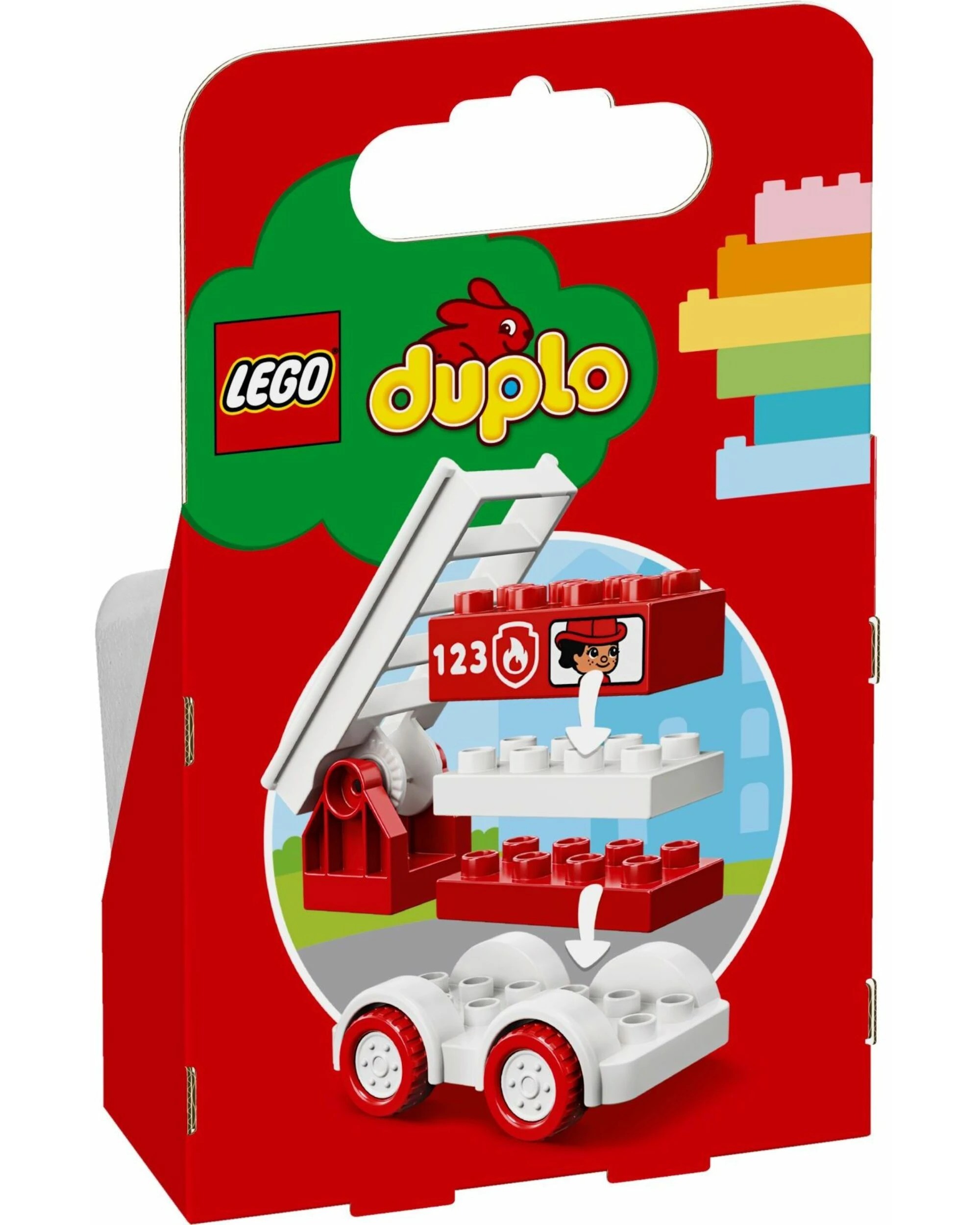 4 LEGO 10917 Fire Truck: Toddler Building Toy with Firefighters, 4 of 4