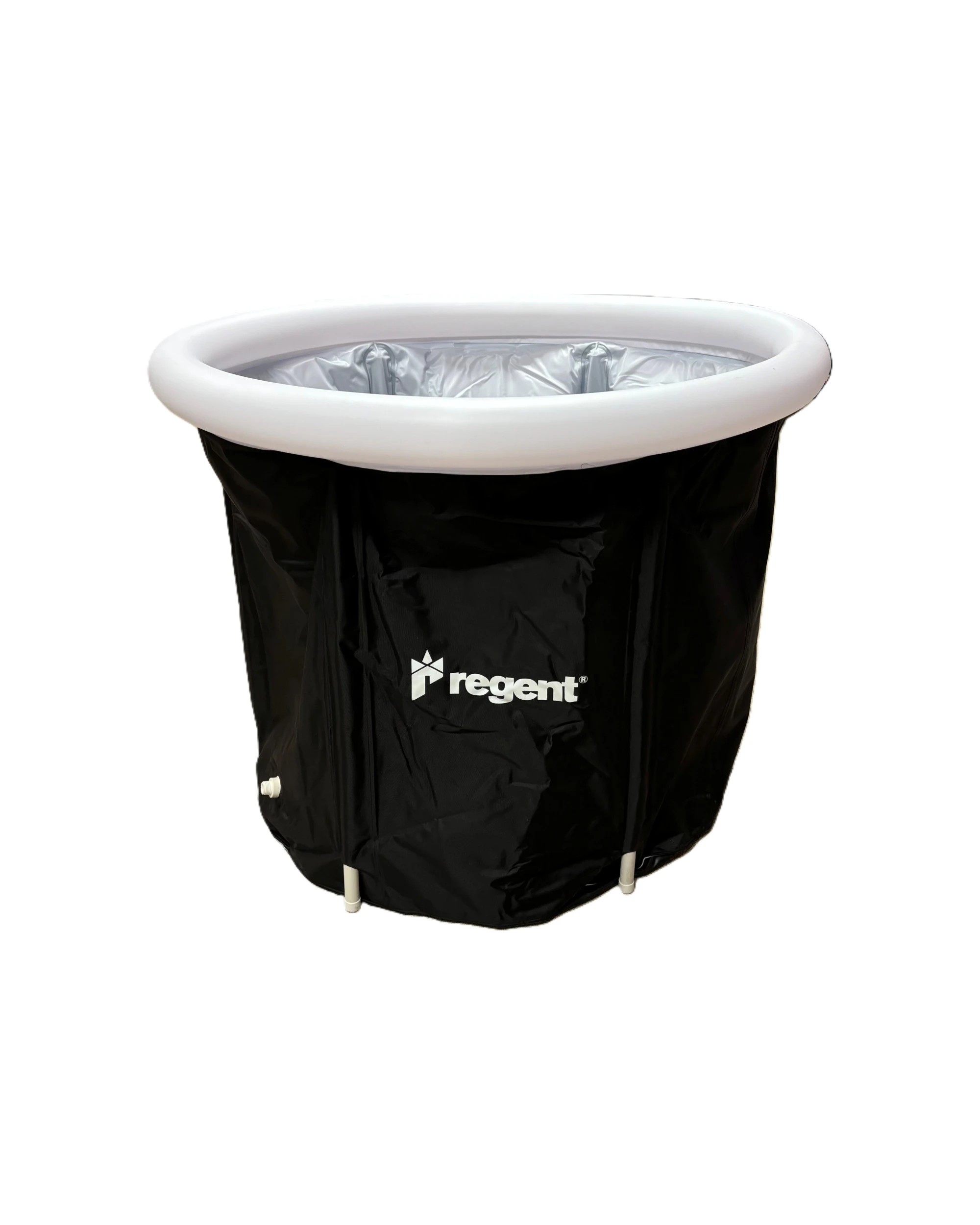 1 Regent Portable Ice Bath Muscle Training Sports Recovery Spa 80x70cm 300L - Black, 1 of 3