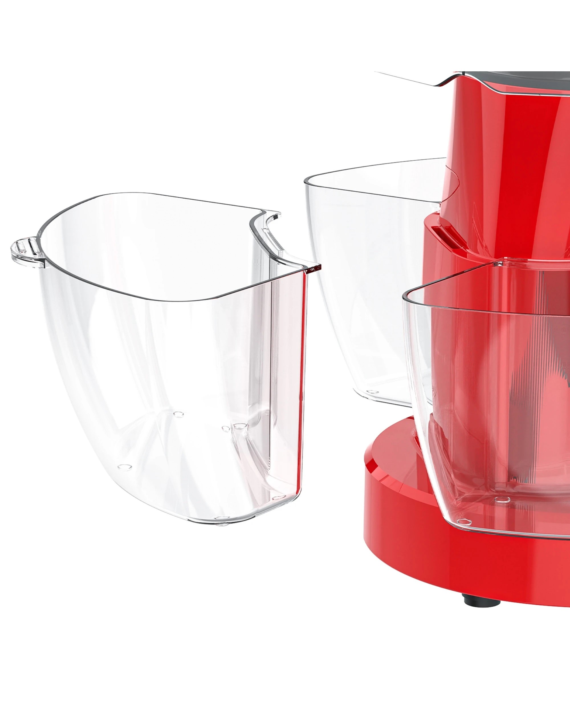 4 Advwin Popcorn Maker Machine, Oil-free Popping - Red, 4 of 6