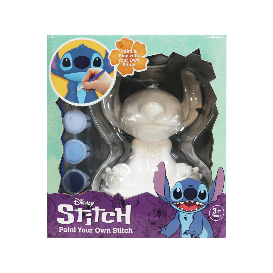 2 Disney Stitch Paint Your Own Plaster Set - Assorted - Multi, 2 of 2