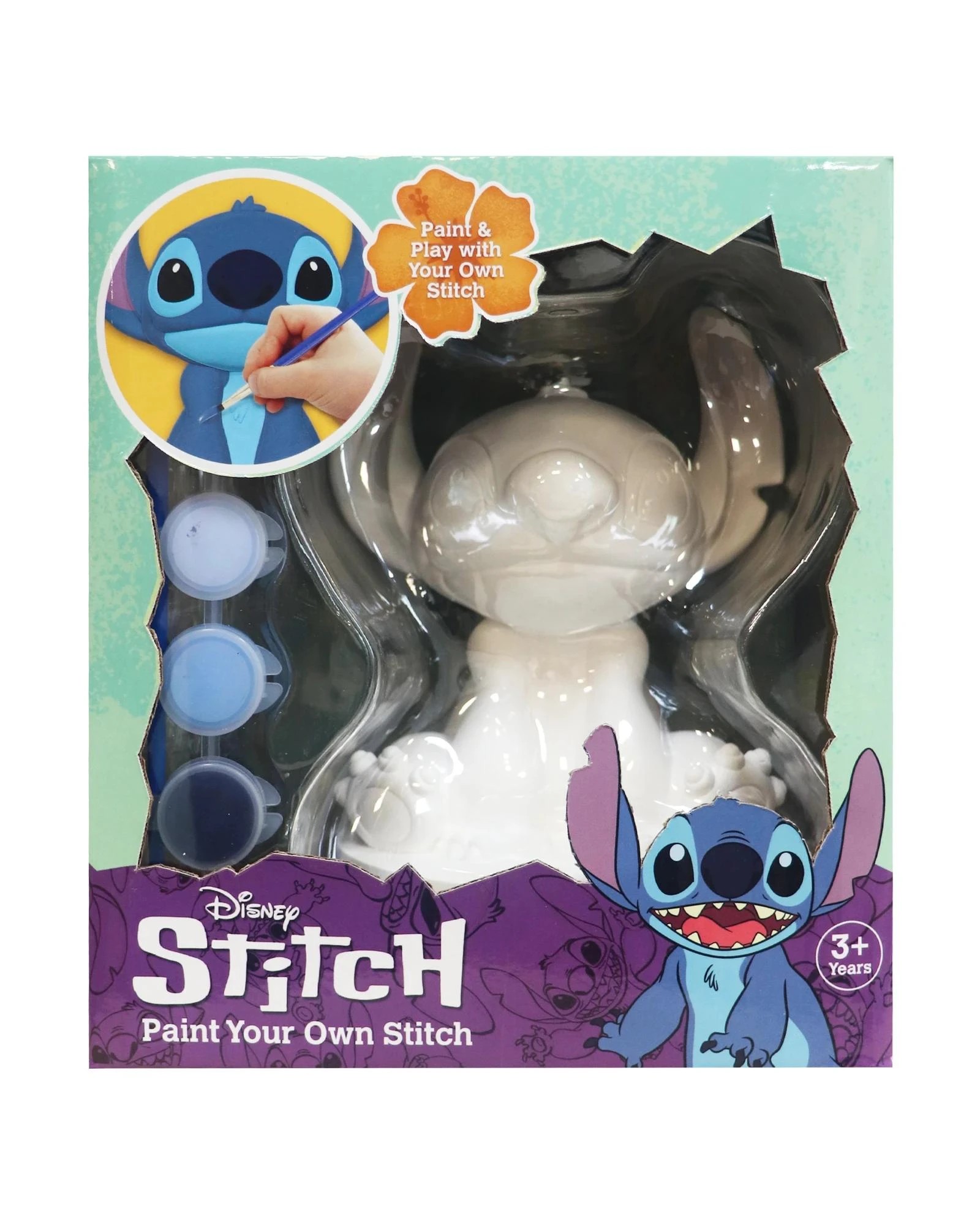 2 Disney Stitch Paint Your Own Plaster Set - Assorted - Multi, 2 of 2