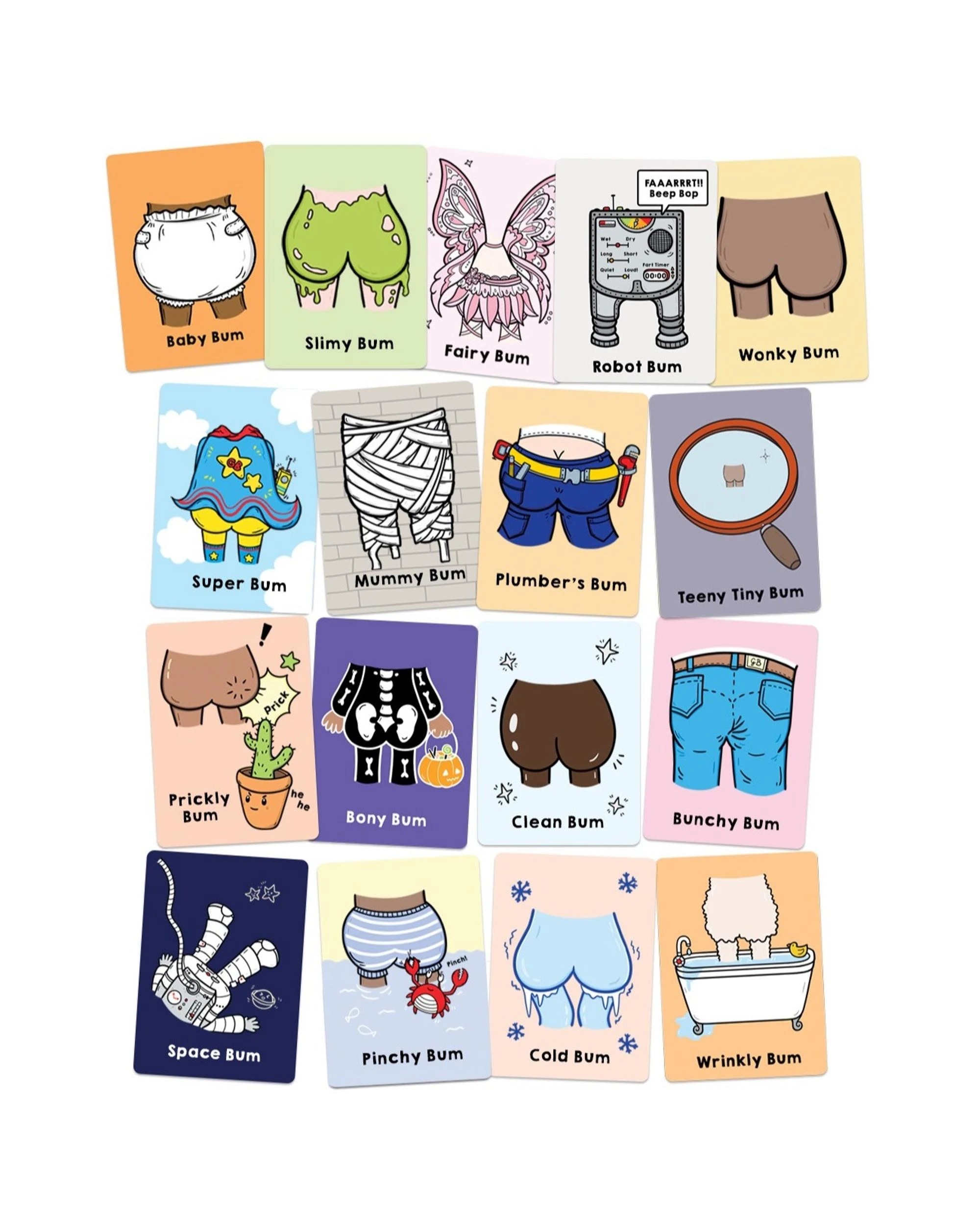 2 Go Bum Card Game, 2 of 5