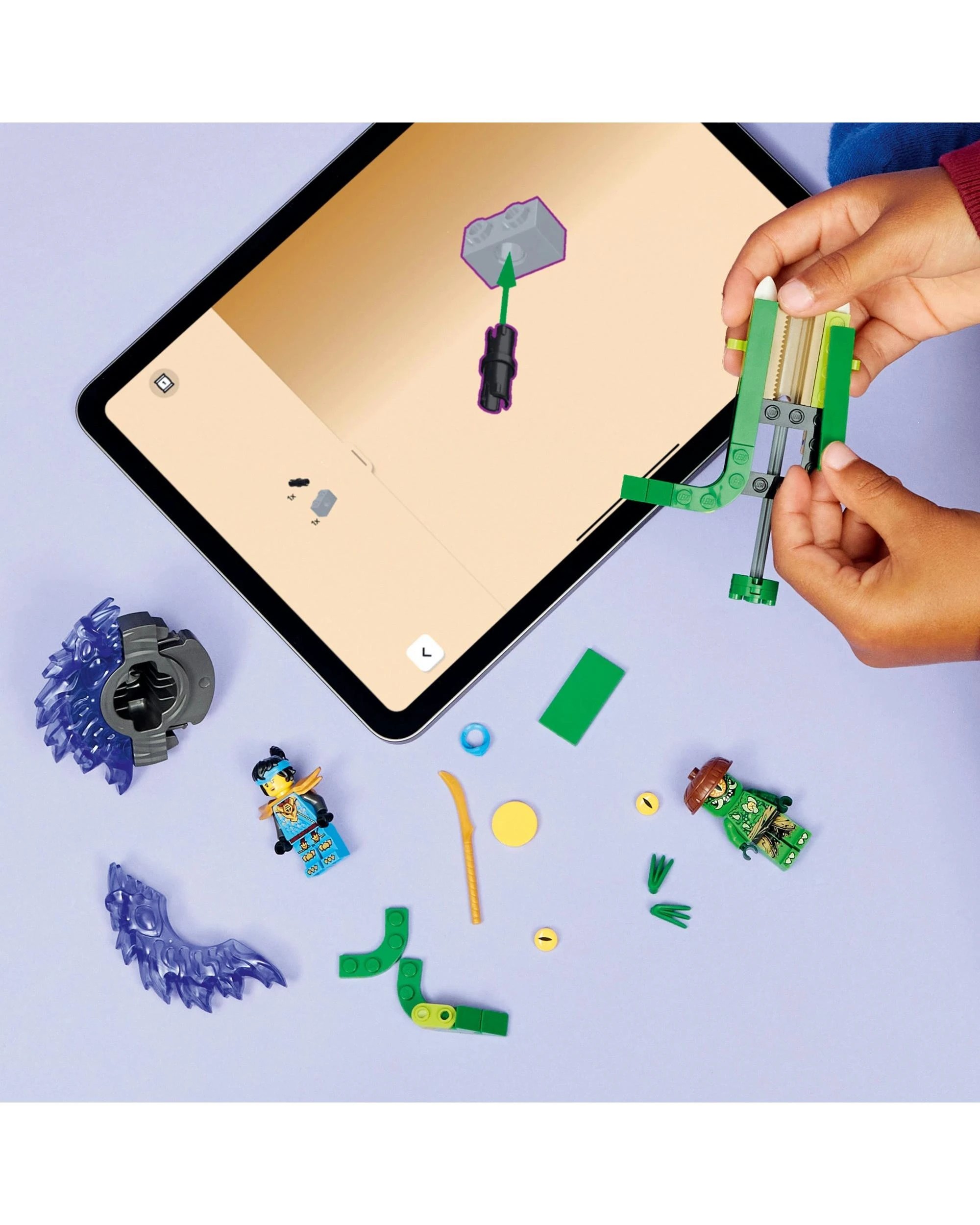 4 LEGO NINJAGO: Nya vs. Mutation Monster Spinner - 71849, 4 of 10