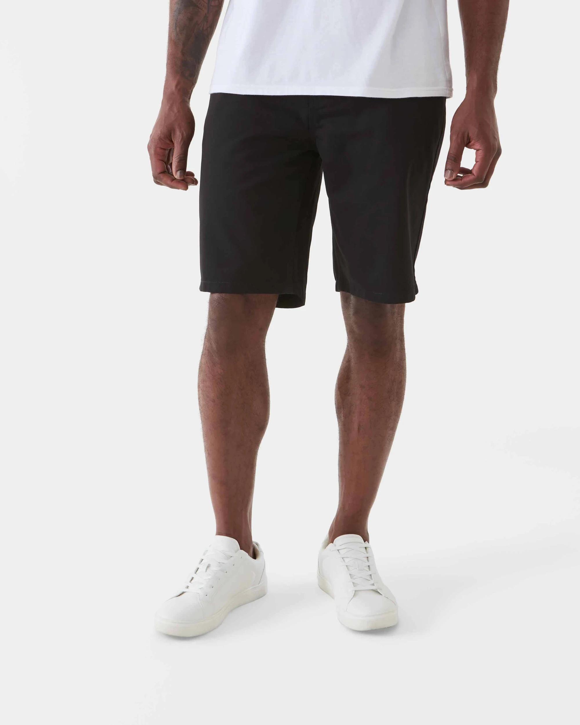 6 Regular Denim Shorts Black, 6 of 6