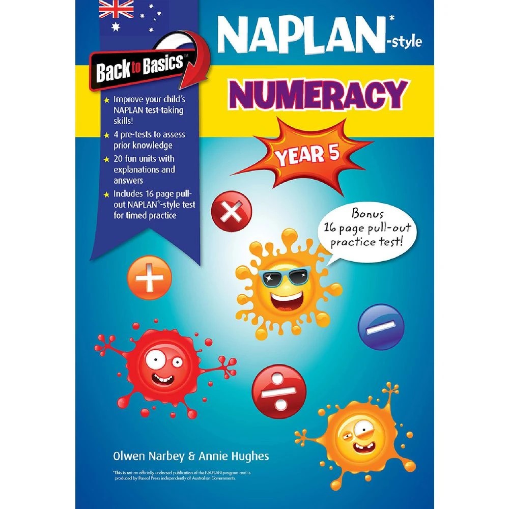 1 Blake's Back to Basics Year 5 NAPLAN Numeracy, 1 of 5