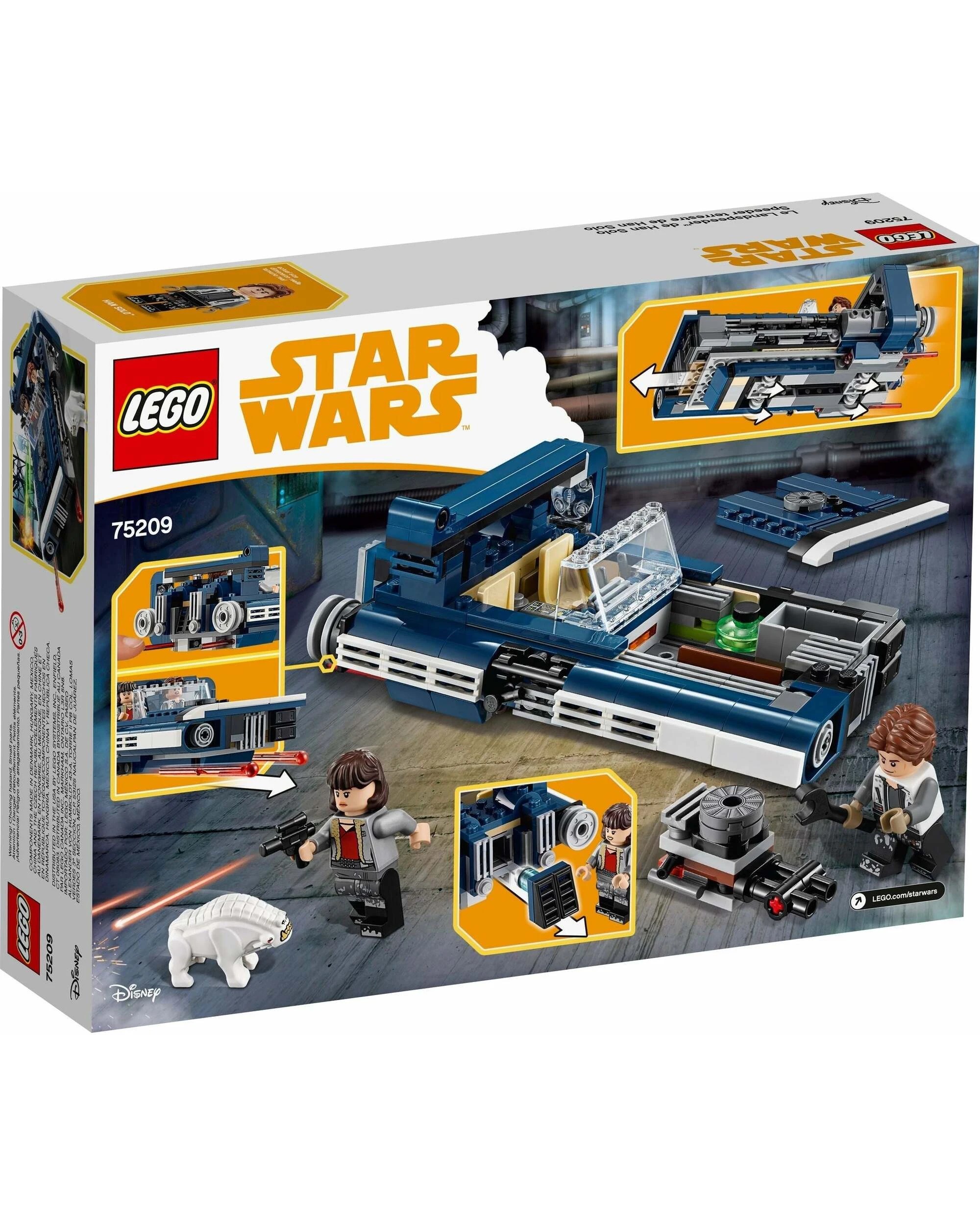 4 LEGO Star Wars Solo: A Star Wars Story Han Solo's Landspeeder 75209 Building Kit, 4 of 4