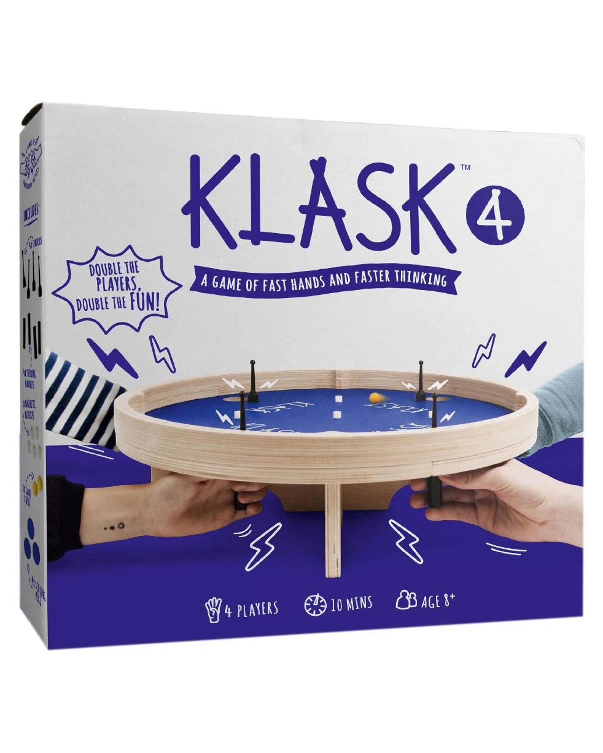 1 KLASK 4 Board Game, 1 of 1