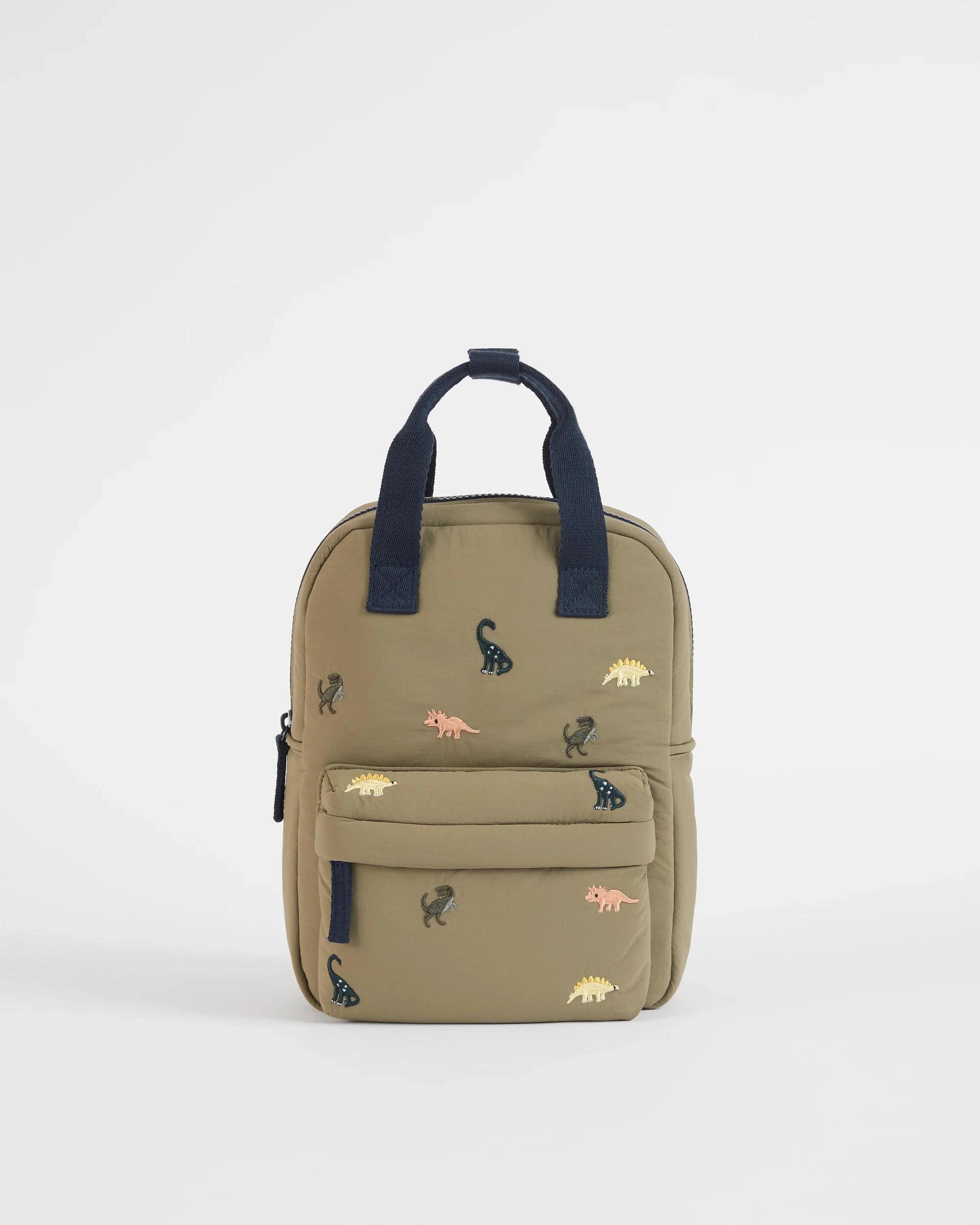 1 Target Kids Kids Embroidered Kinder Backpack KHAKI, 1 of 1